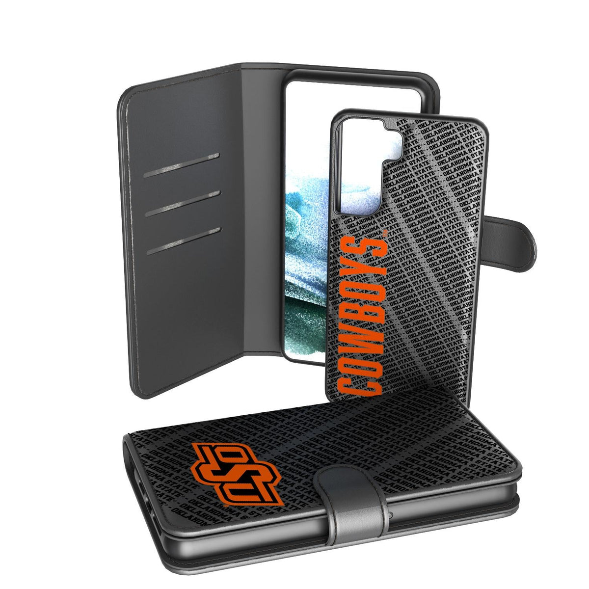 Oklahoma State Cowboys Tilt Wallet Case