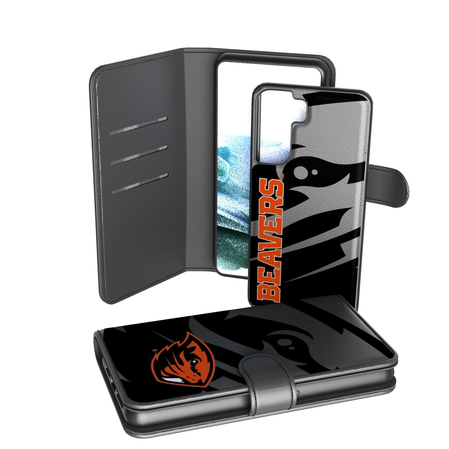 Oregon State Beavers Tilt Wallet Case 2