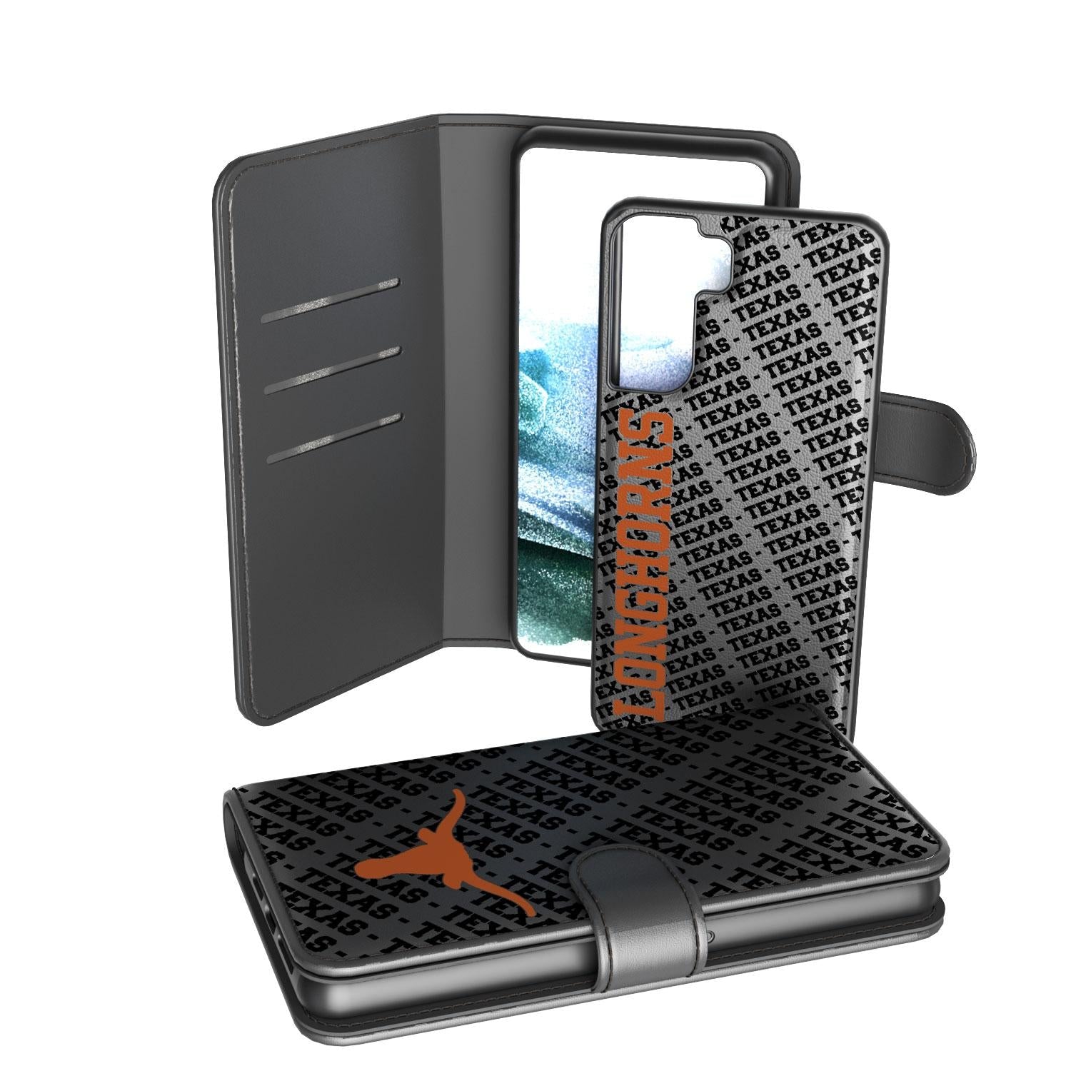 Texas Longhorns Tilt Wallet Case 2