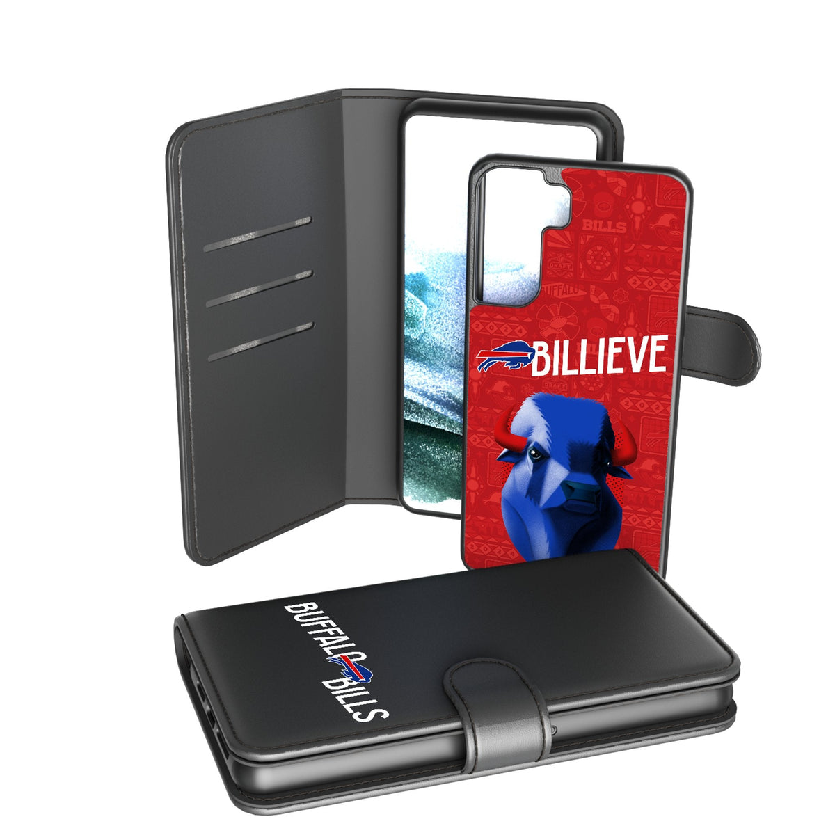 Buffalo Bills 2024 Illustrated Limited Edition Wallet Phone Case