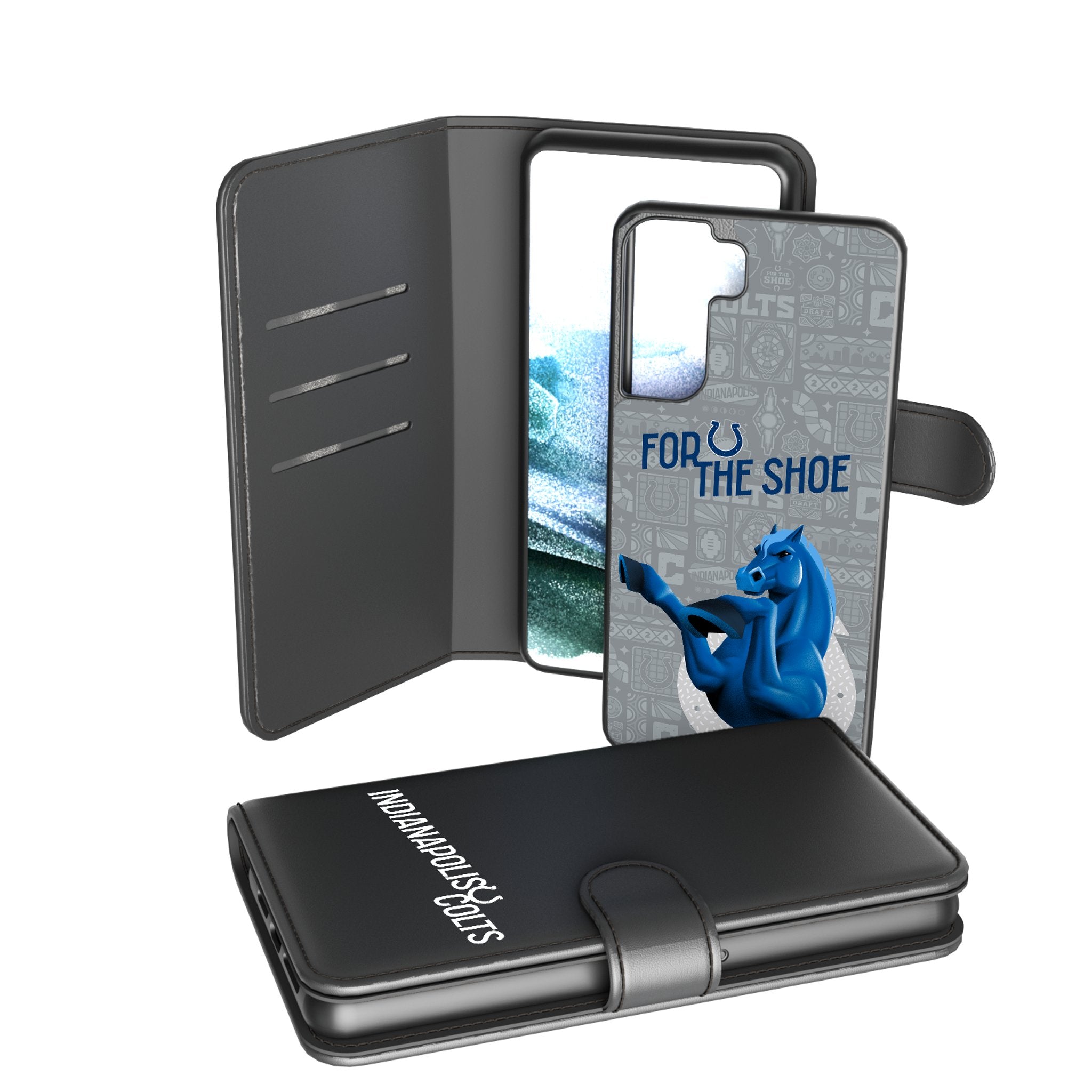 Indianapolis Colts 2024 Illustrated Limited Edition Wallet Phone Case 2