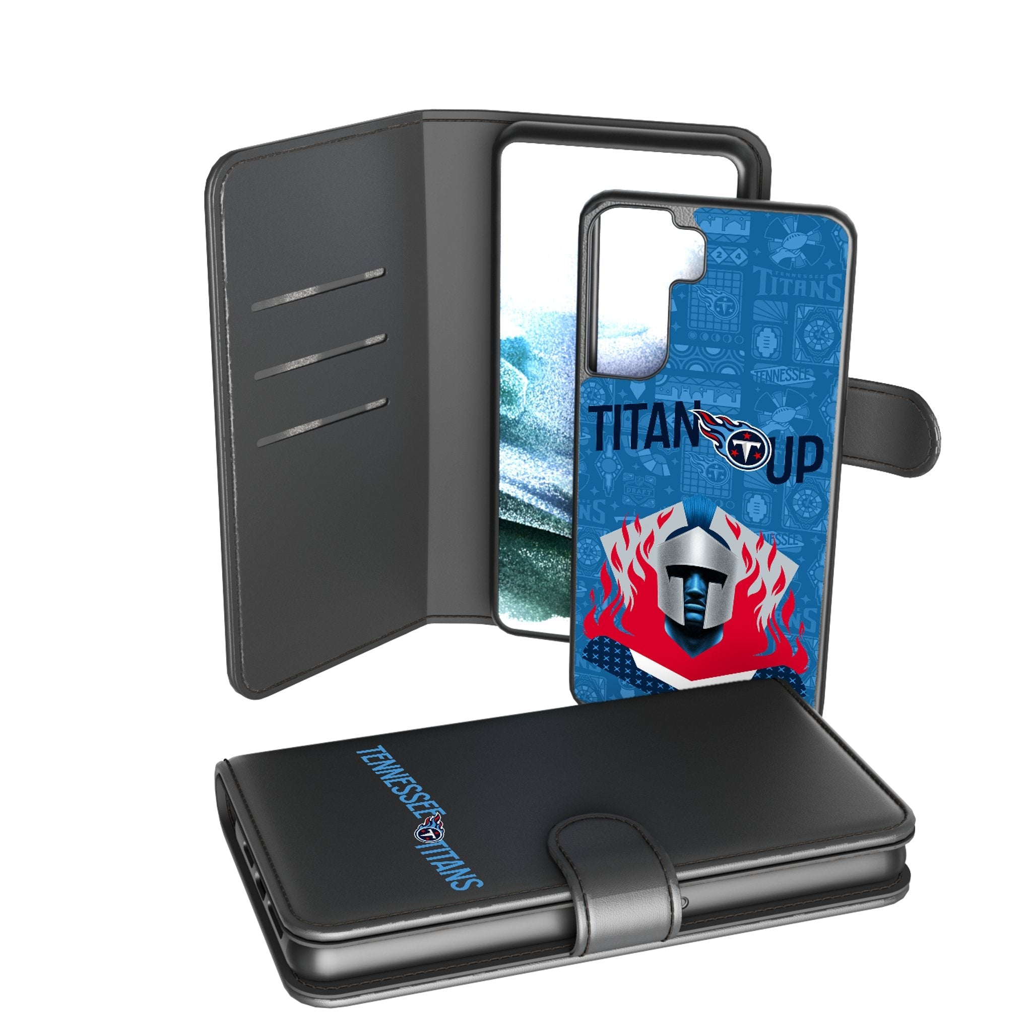 Tennessee Titans 2024 Illustrated Limited Edition Wallet Phone Case 2