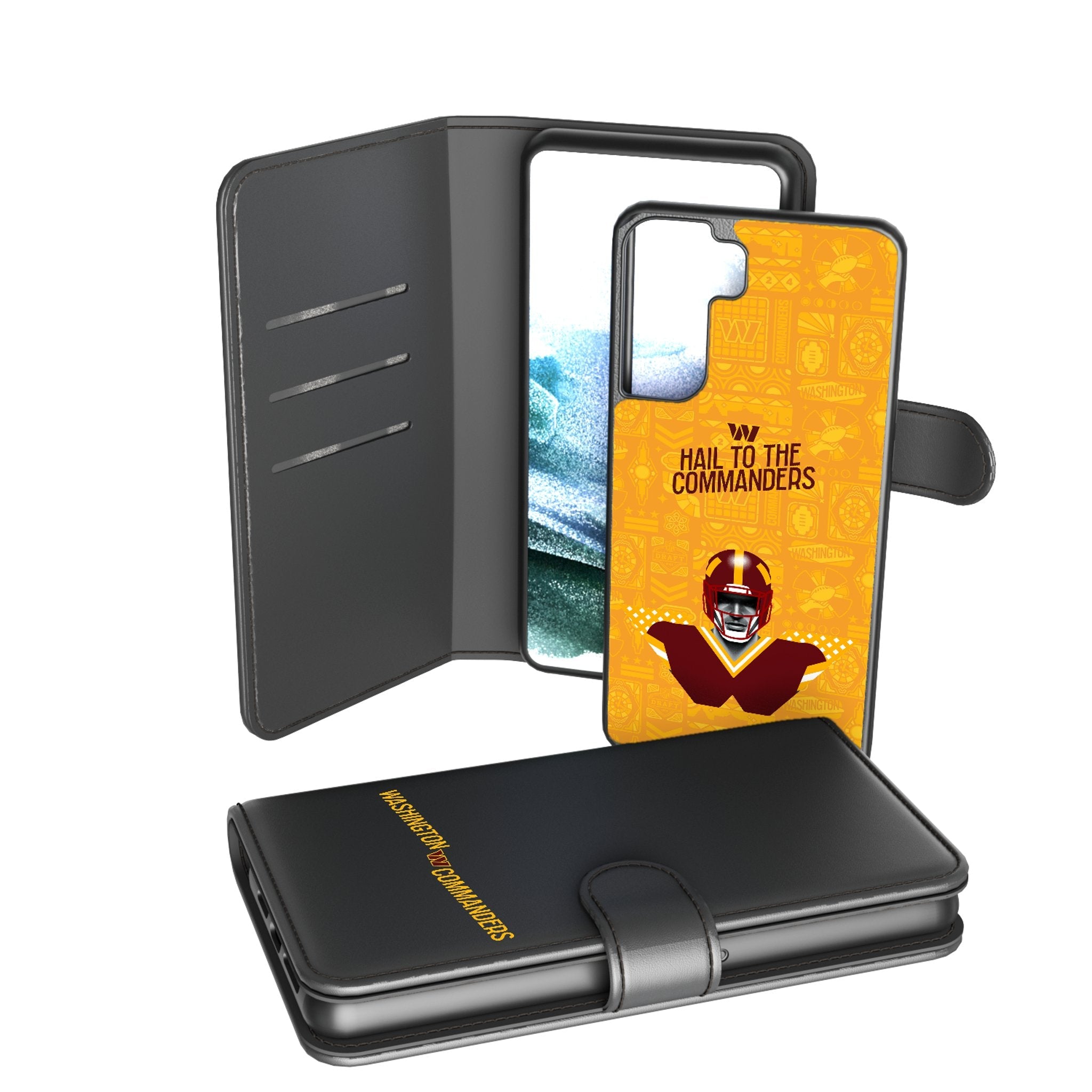 Washington Commanders 2024 Illustrated Limited Edition Wallet Phone Case 2