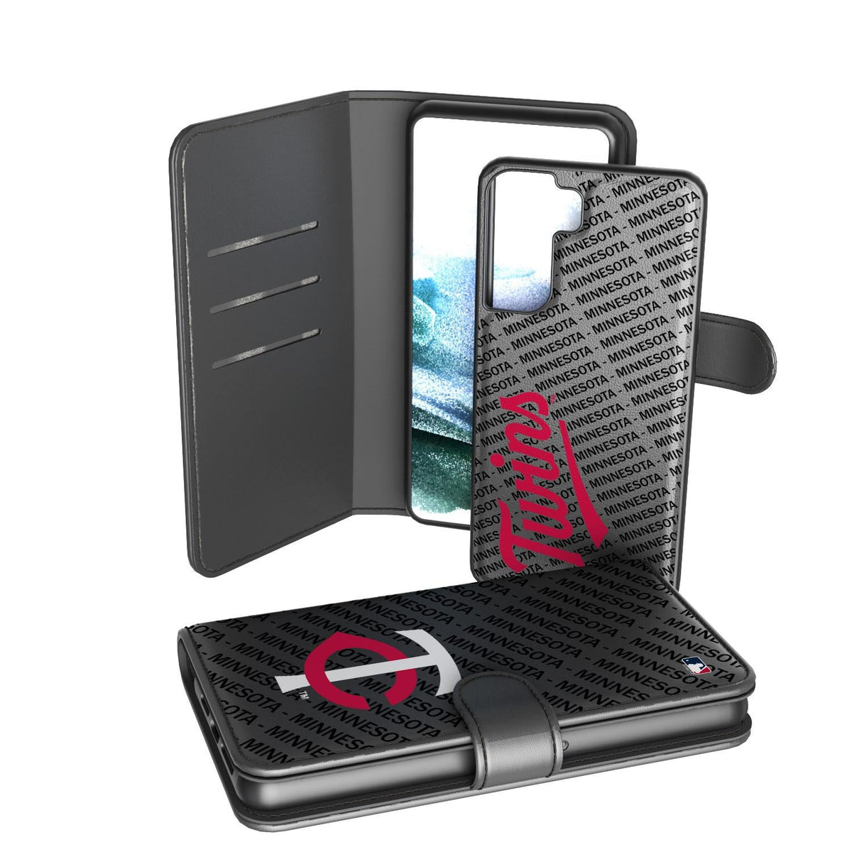 Minnesota Twins Tilt Wallet Case