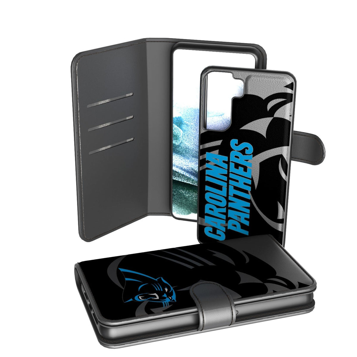 Carolina Panthers Tilt Wallet Case 2
