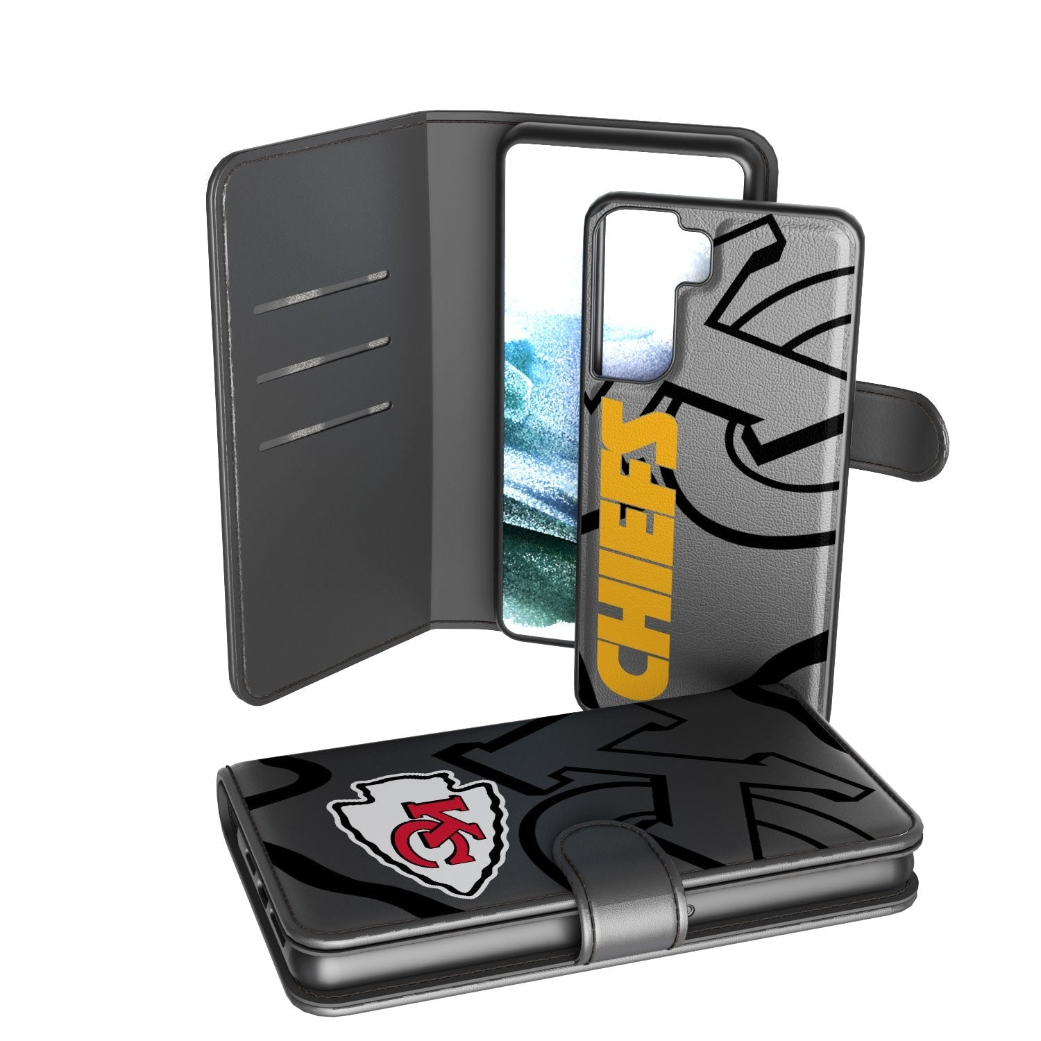 Kansas City Chiefs Tilt Wallet Case 2