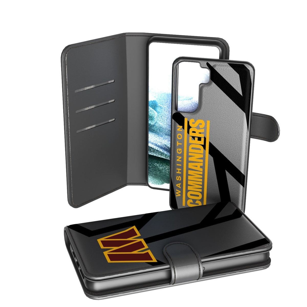 Washington Commanders Tilt Wallet Case 2