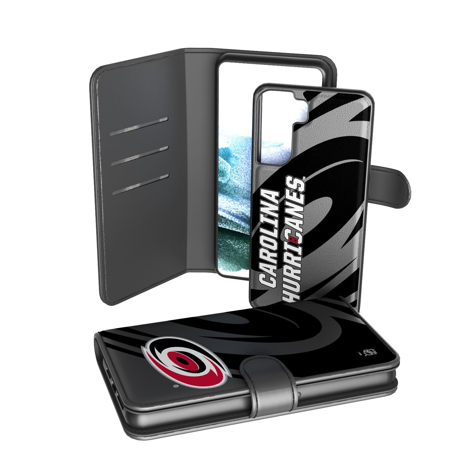 Carolina Hurricanes Tilt Wallet Case