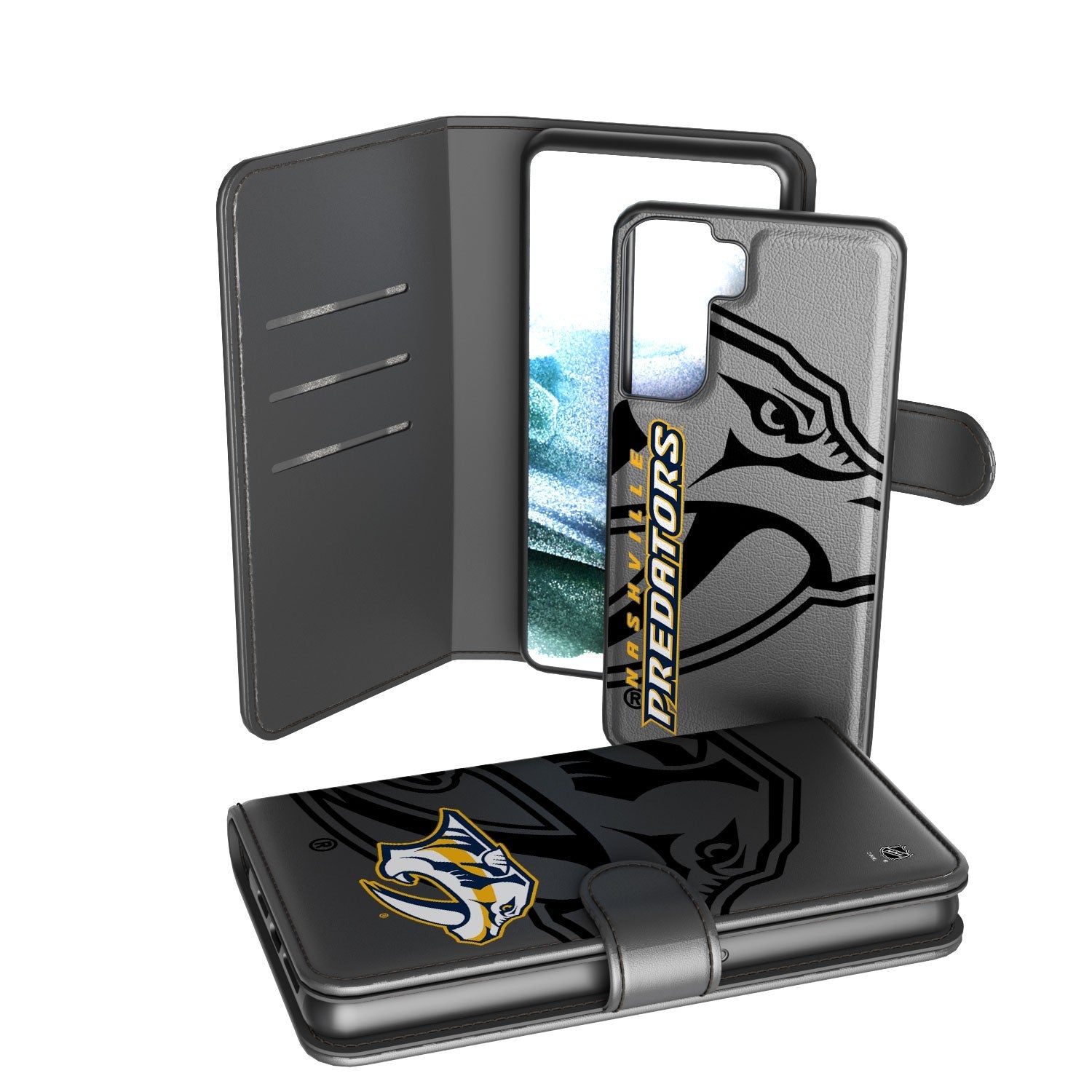 Nashville Predators Tilt Wallet Case