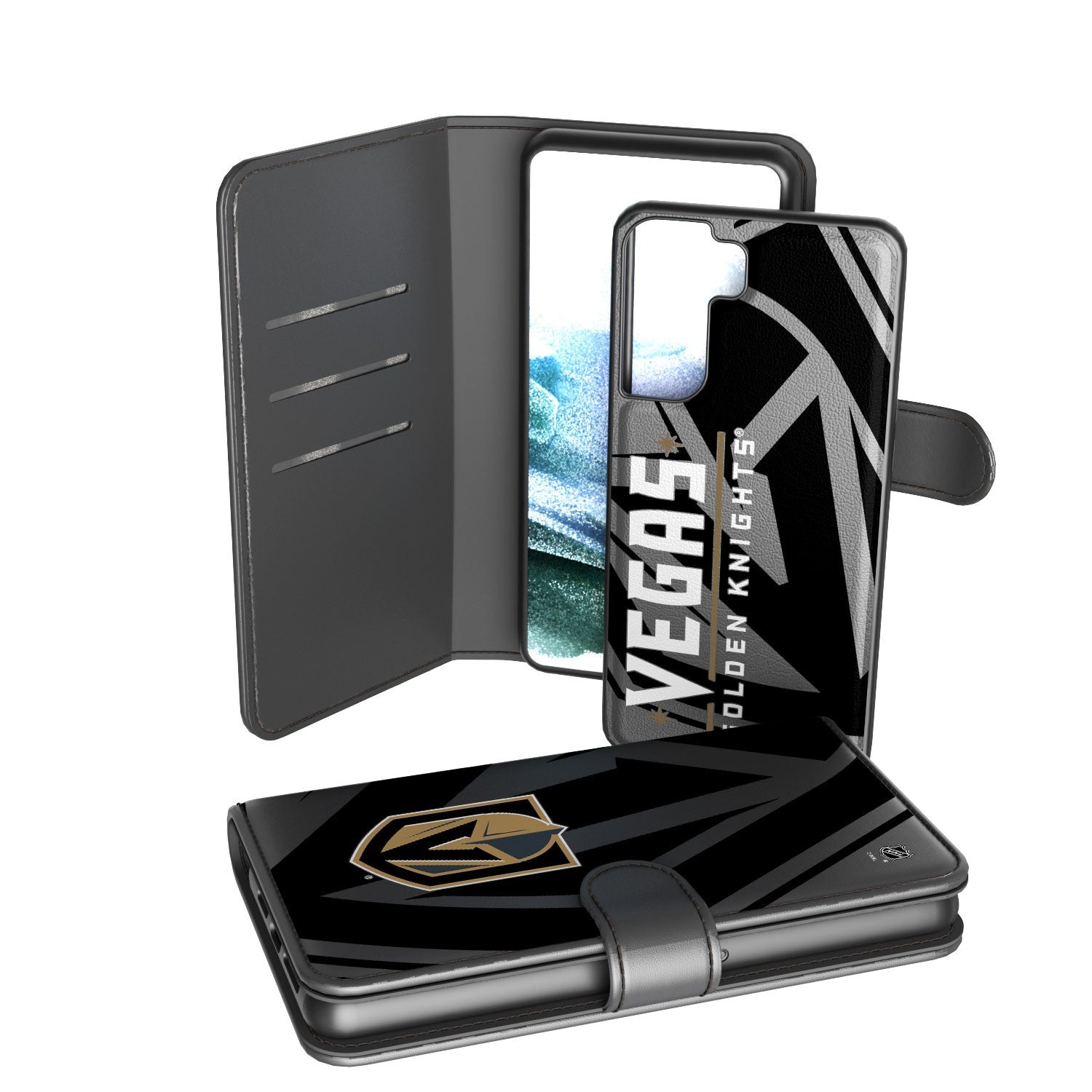 Vegas Golden Knights Tilt Wallet Case 2