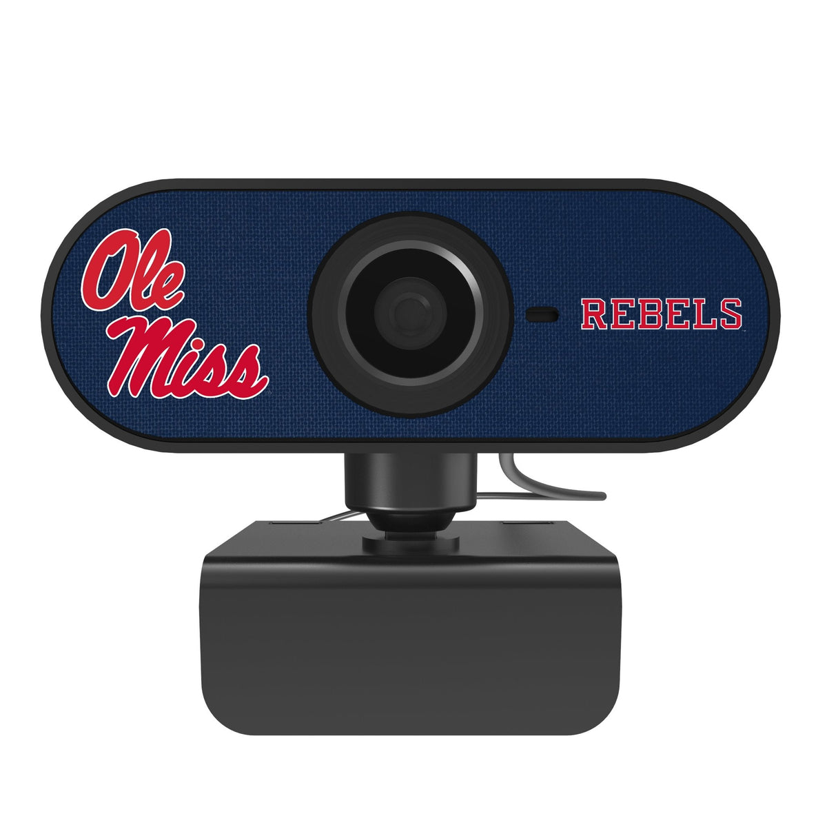 University of Mississippi Rebels Solid Webcam 1