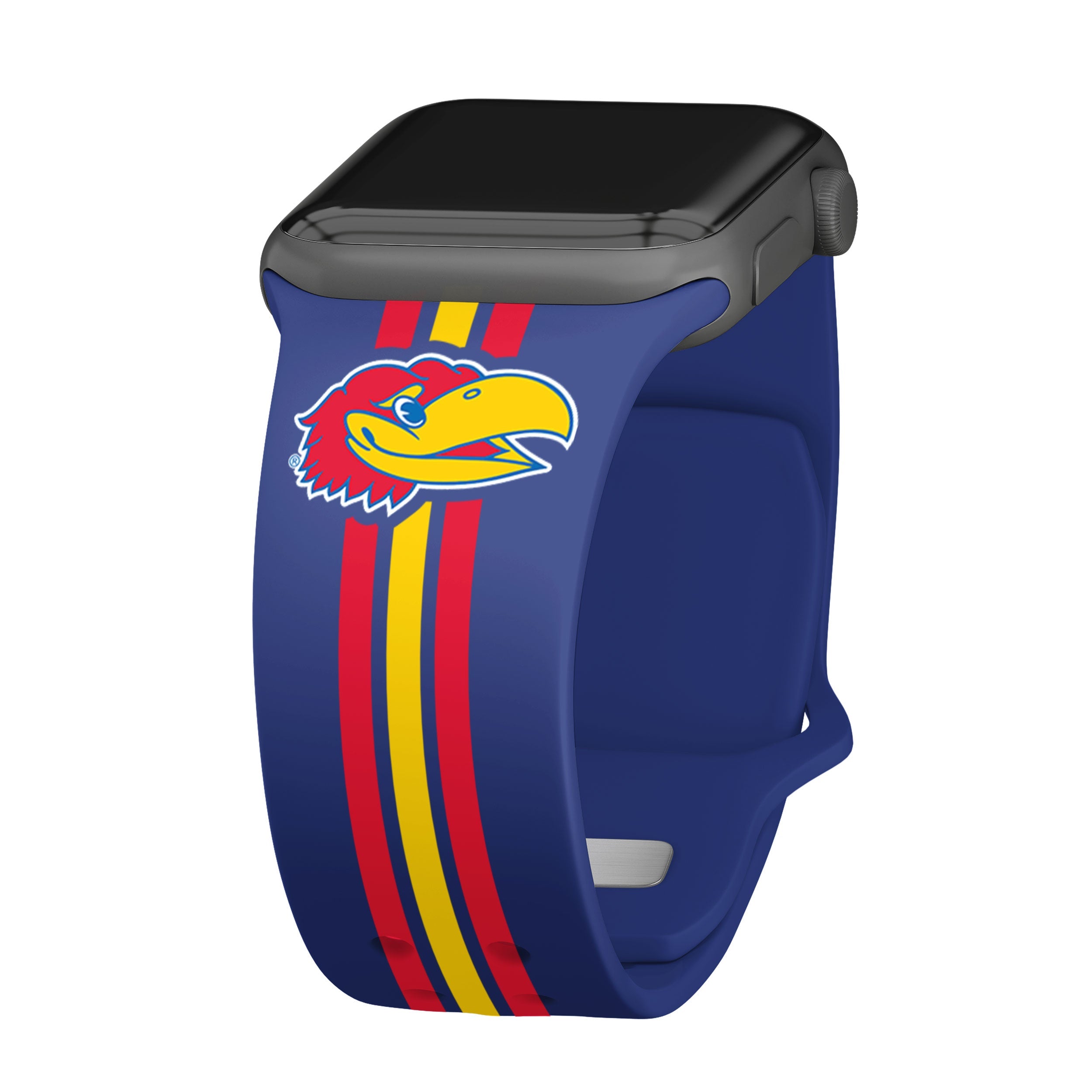 Kansas Jayhawks HD Apple Watch Band 1