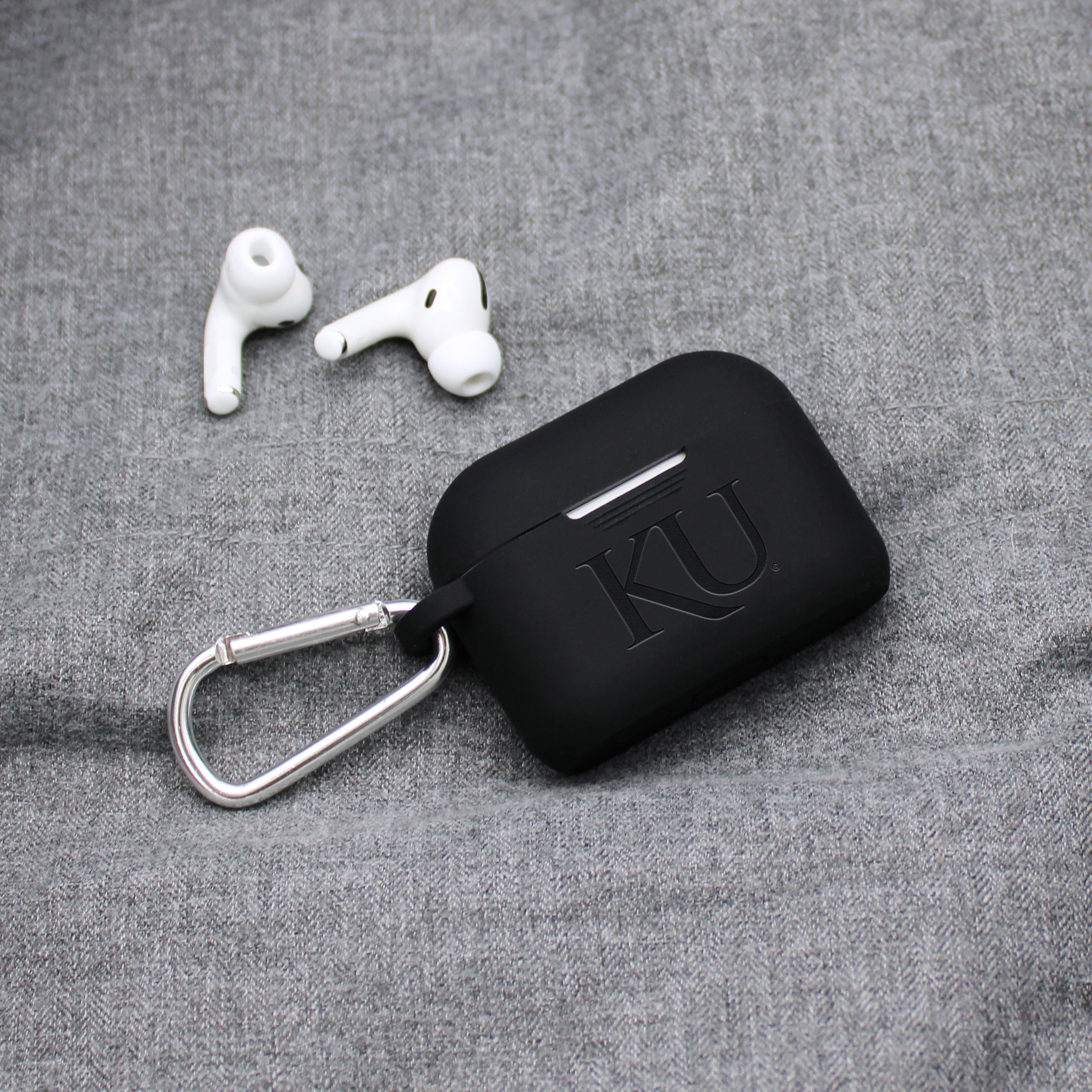 Kansas Jayhawks Engraved AirPods Pro 1 & 2 Case Cover 8