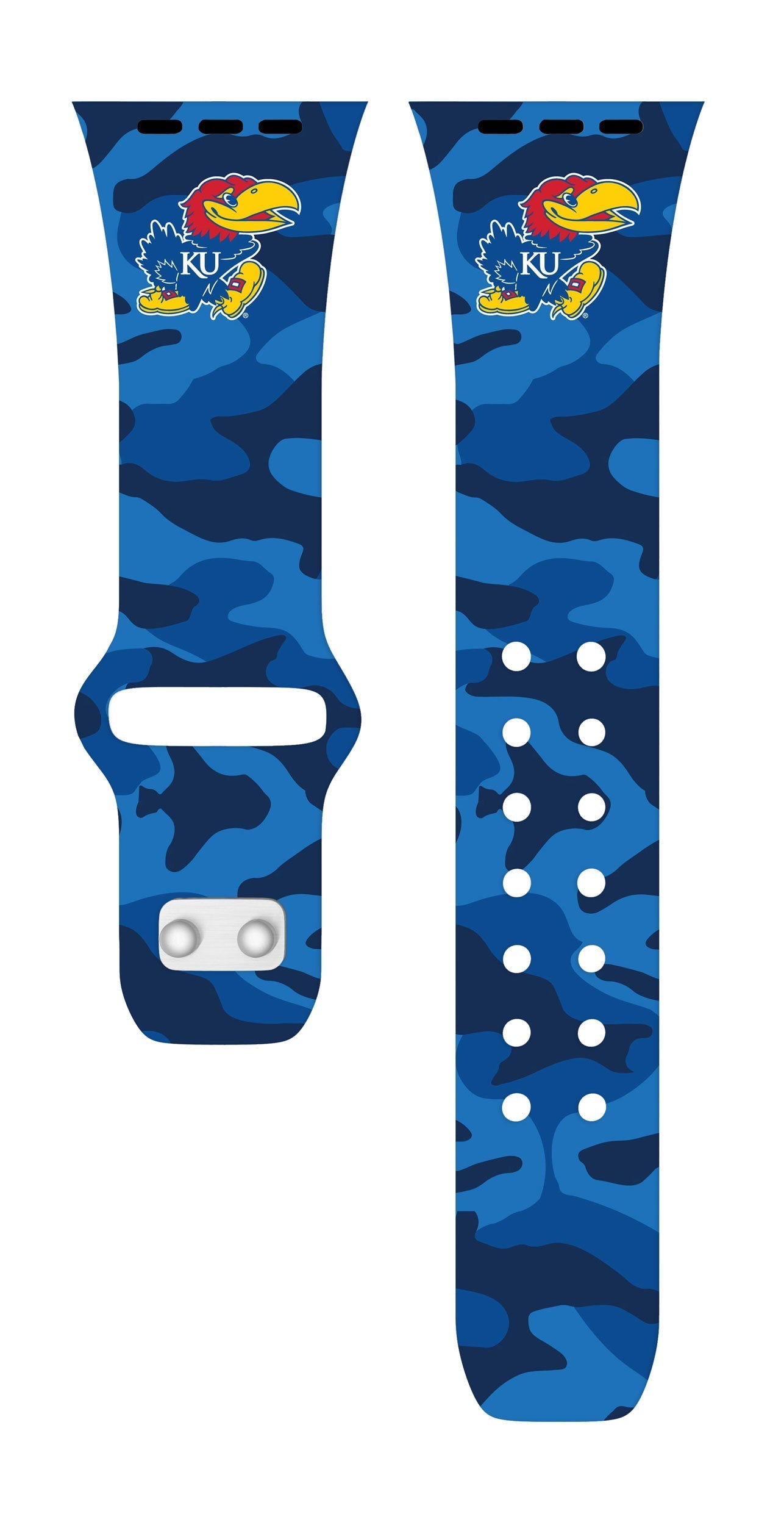 Kansas Jayhawks HD Apple Watch Band 30