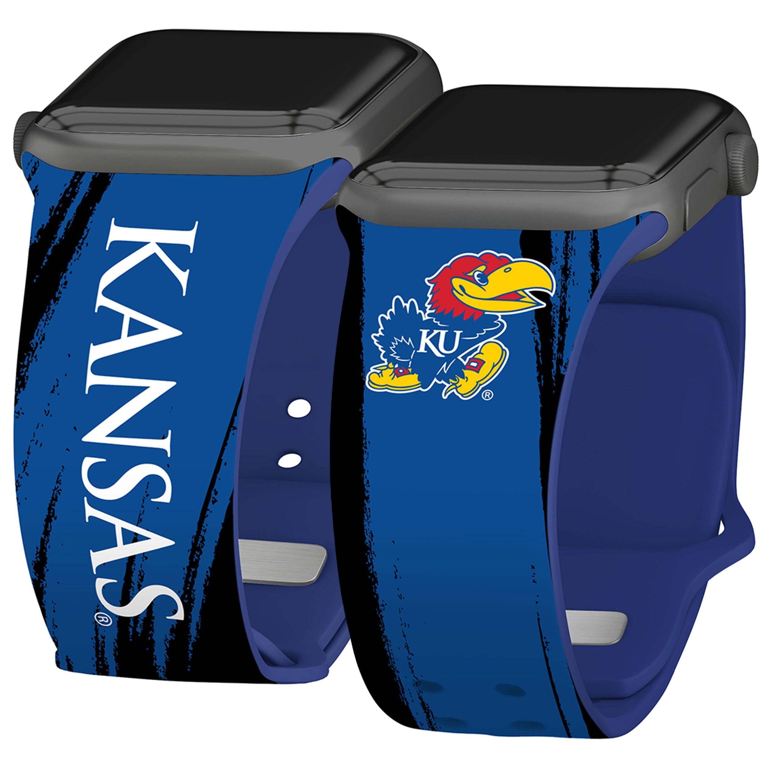 Kansas Jayhawks HD Apple Watch Band 32