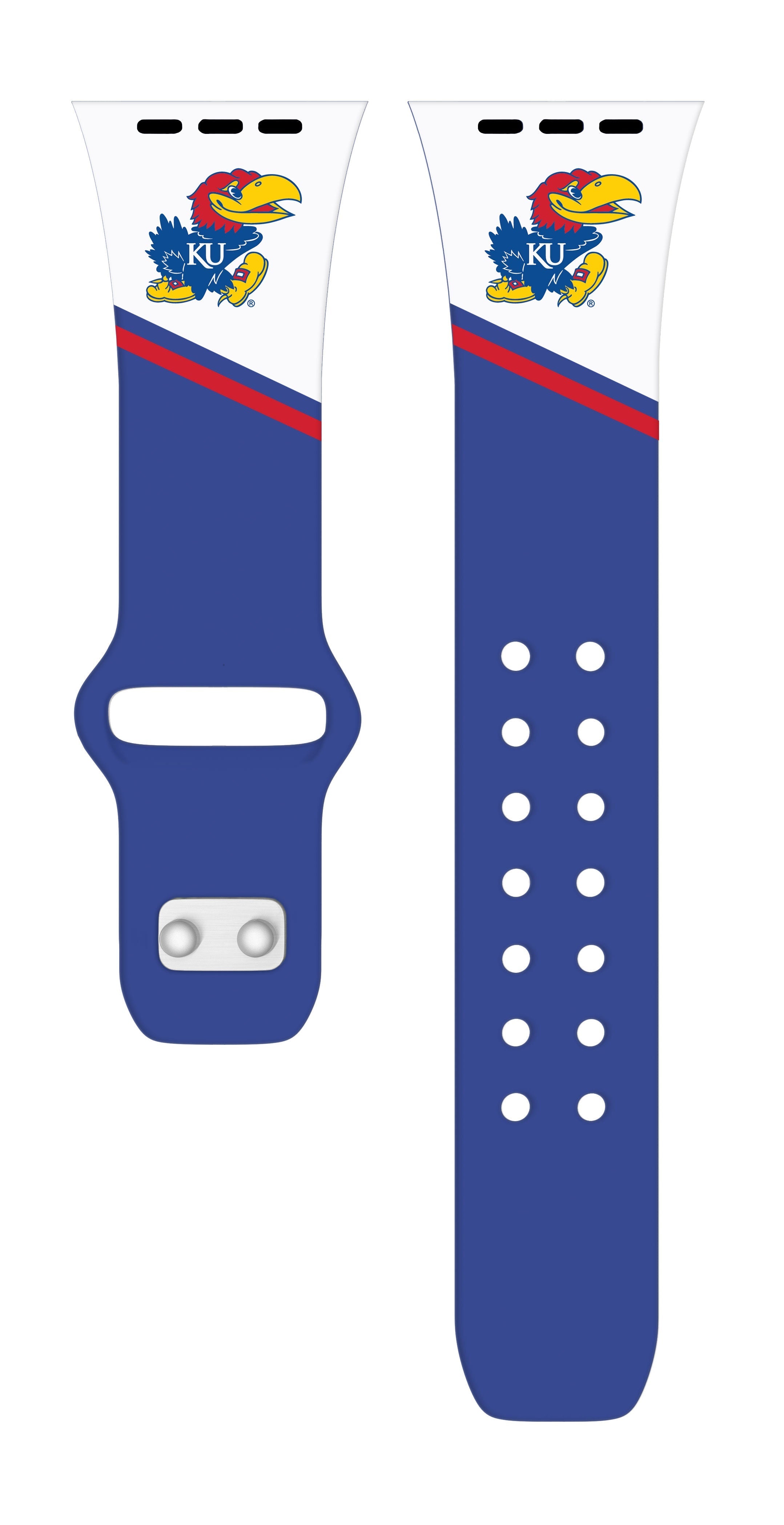 Kansas Jayhawks HD Apple Watch Band 26