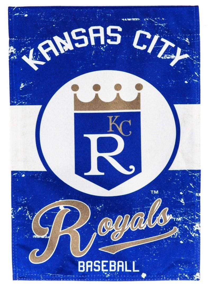Kansas City Royals Banner 2 Sided Vintage