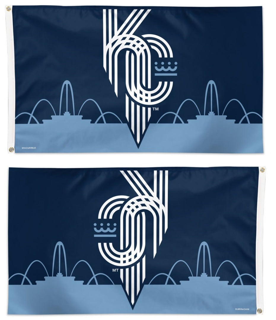 Kansas City Royals Flag 3x5 City Connect Logo