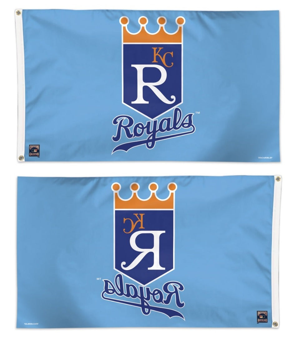 Kansas City Royals Flag 3x5 Cooperstown Collection