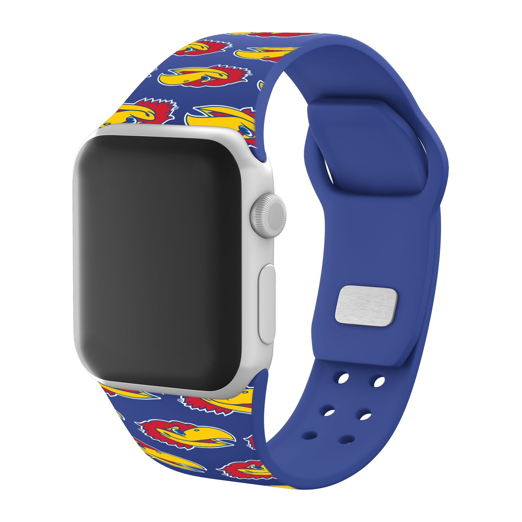 Kansas Jayhawks HD Apple Watch Band 10