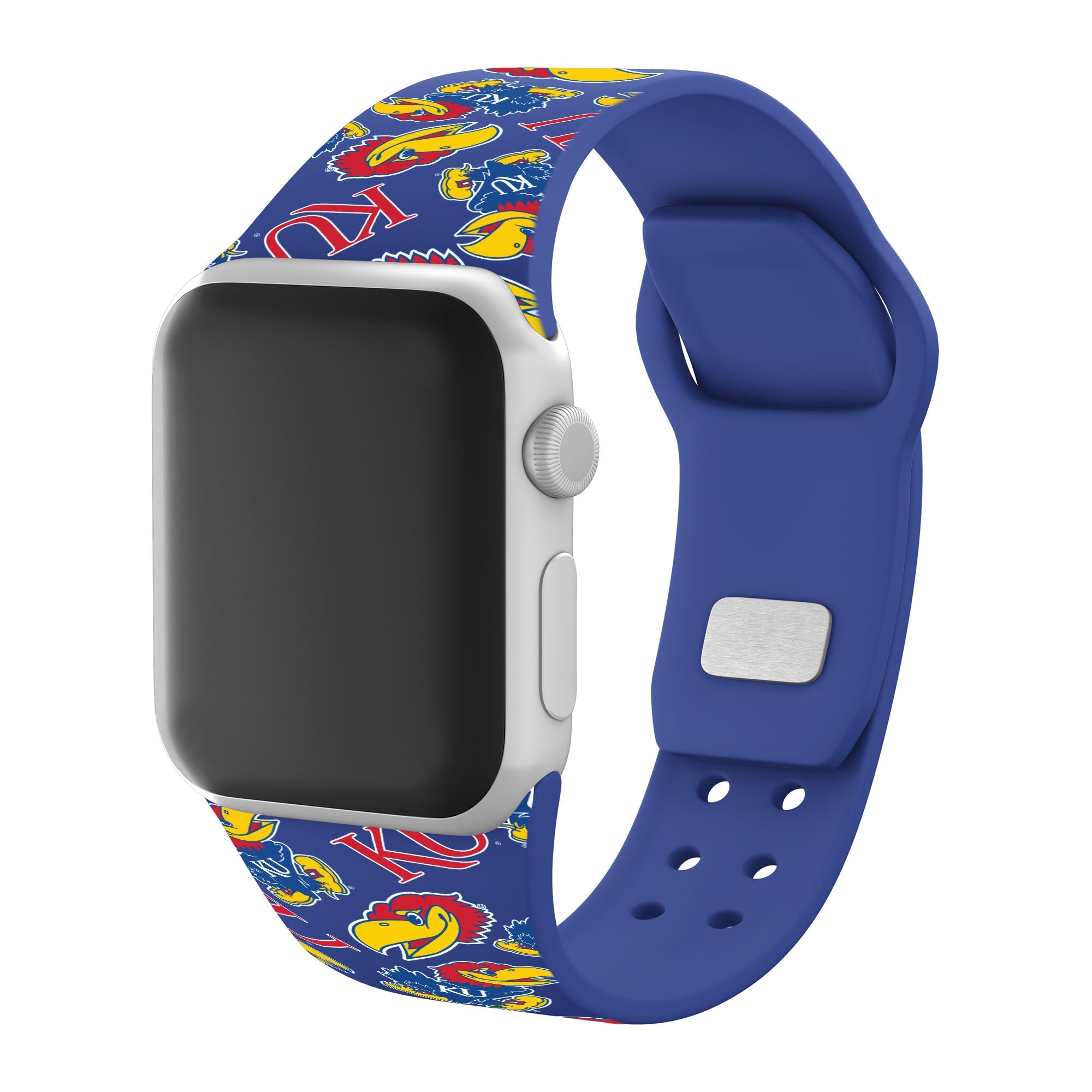 Kansas Jayhawks HD Apple Watch Band 16