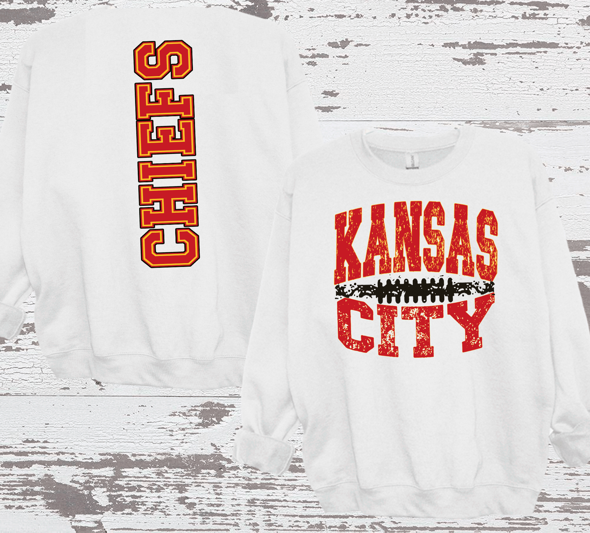 Chiefs Kingdom, Vintage Kansas City Football Sweatshirt, T-shirt And Hoodie, Trendy Kansas City Fan Shirts, Football Crewneck, Kansas City Hoodie, Game Day 4