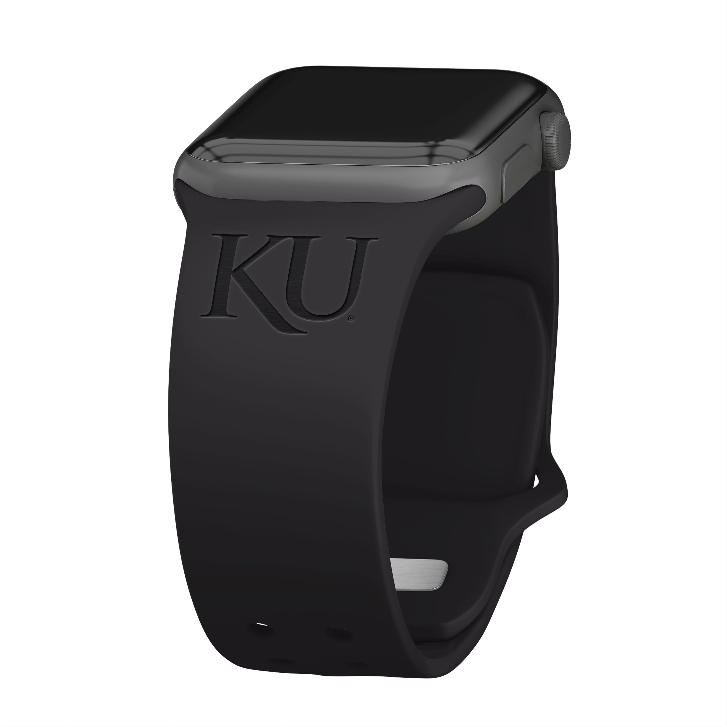 Kansas Jayhawks Engraved Apple Watch Band 13