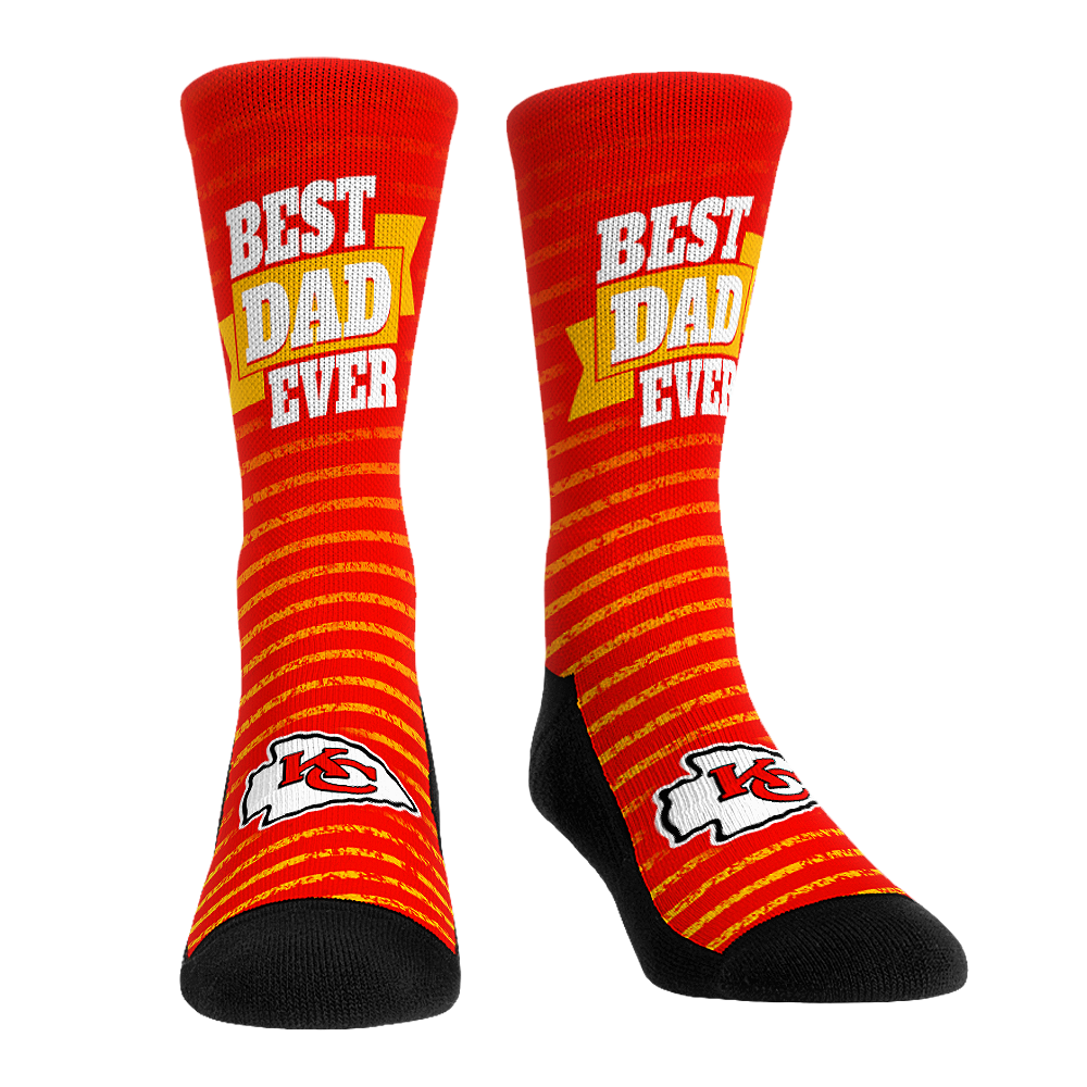 Kansas City Chiefs - Best Dad Ever | Rock 'Em Socks