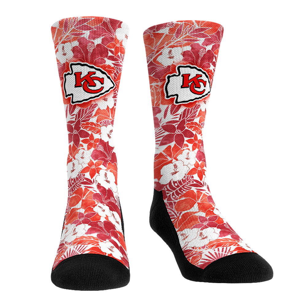 Kansas City Chiefs - Coach's Floral | Rock 'Em Socks