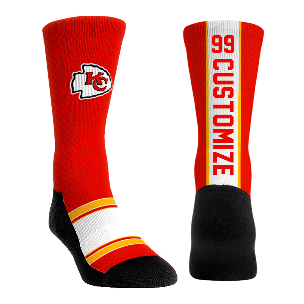 Kansas City Chiefs - Custom Jersey | Rock 'Em Socks