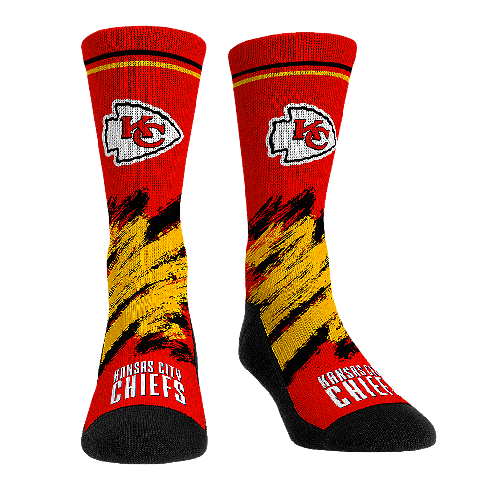 Kansas City Chiefs - Throwback Paint | Rock 'Em Socks