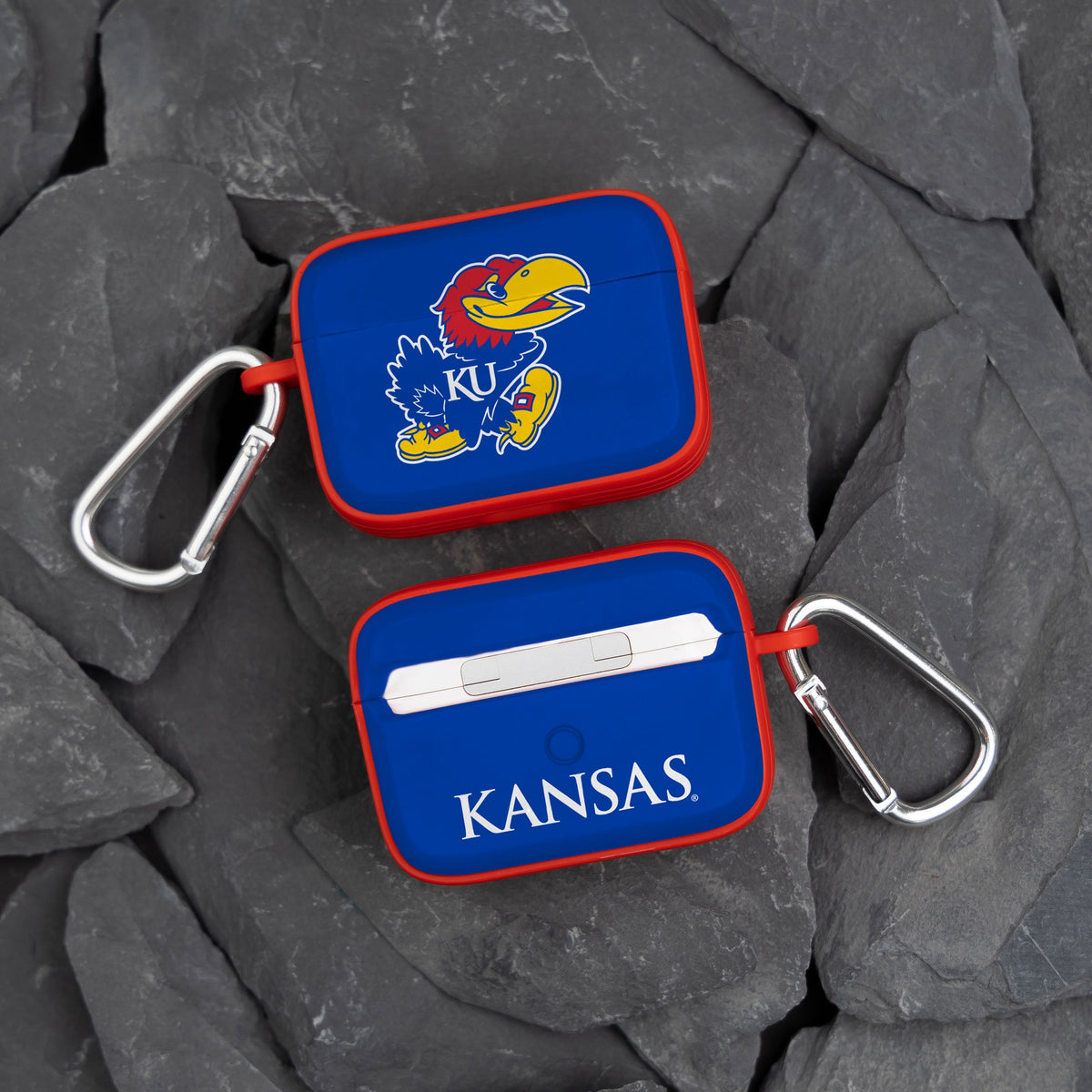 Kansas Jayhawks HDX AirPods Pro 1 & 2 Case Cover | Affinity Bands 4
