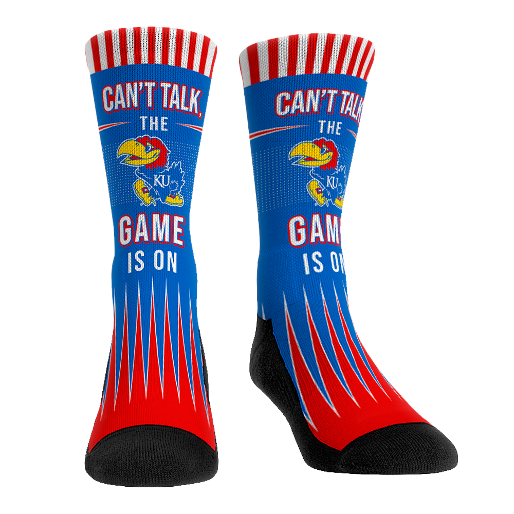 Kansas Jayhawks - Can't Talk | Rock 'Em Socks