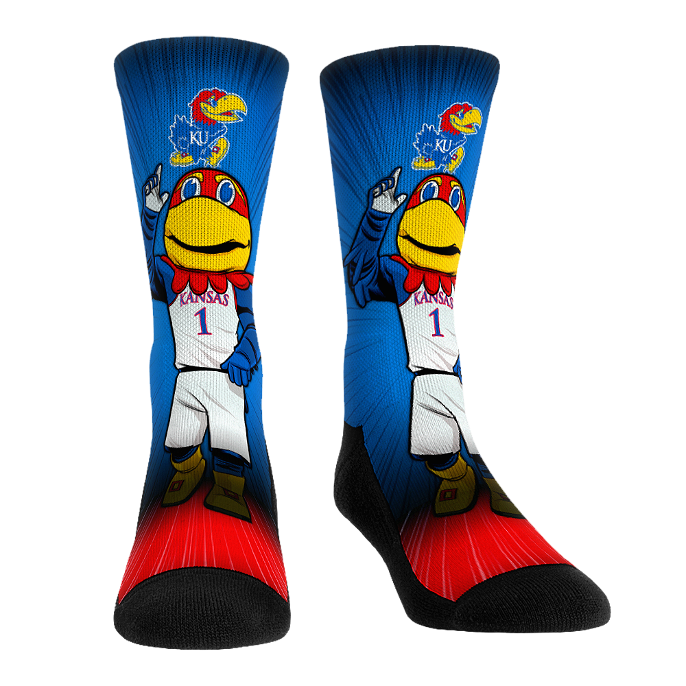 Kansas Jayhawks - Mascot Pump Up! | Rock 'Em Socks 1