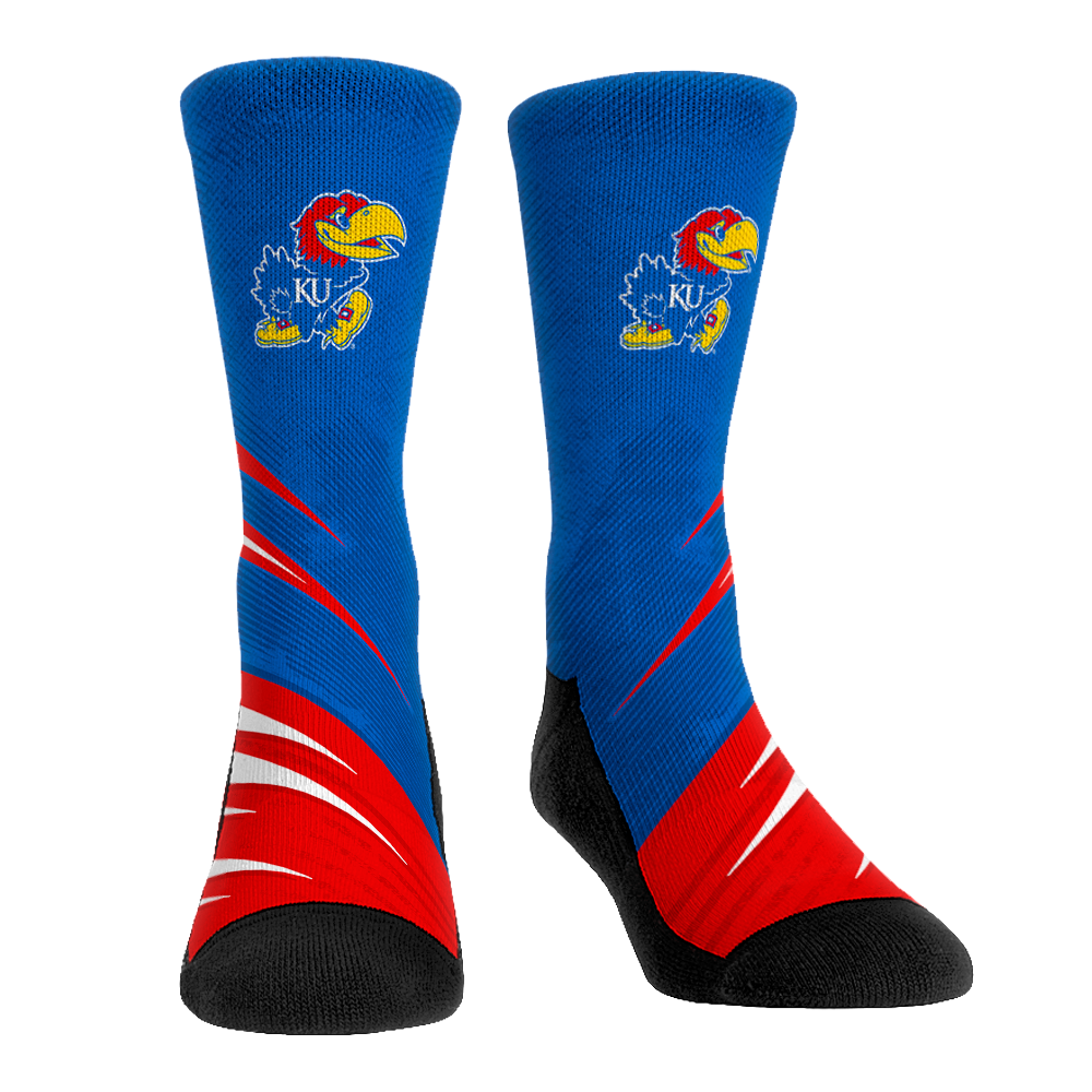 Kansas Jayhawks - Slash Slant | Rock 'Em Socks
