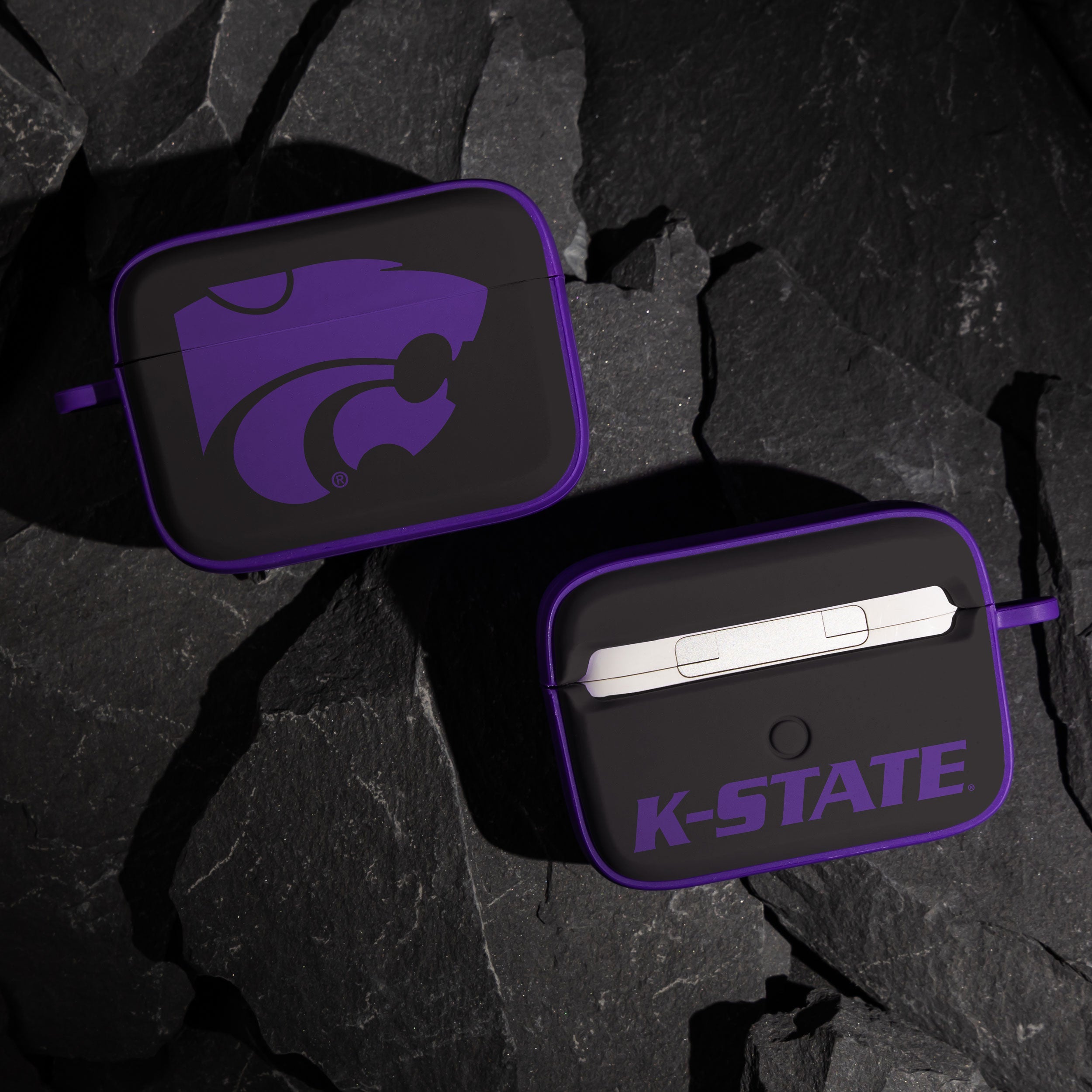 Kansas State Wildcats HDX Apple Airpods Pro 1 & 2 Case Cover 5