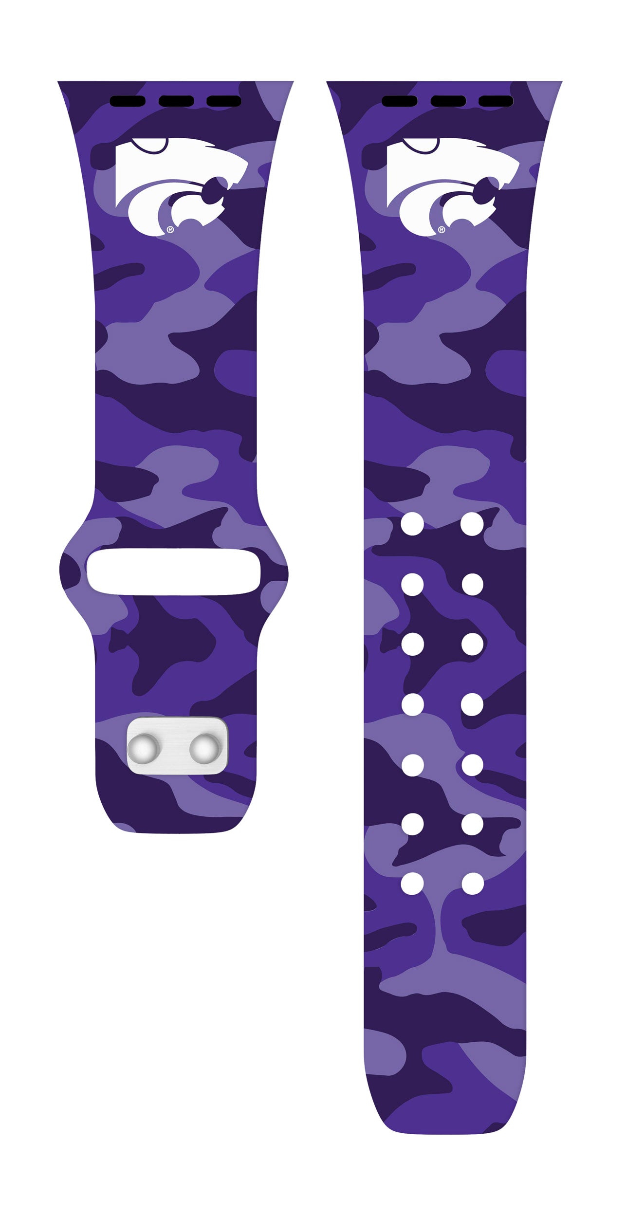 Kansas State Wildcats HD Apple Watch Band 30