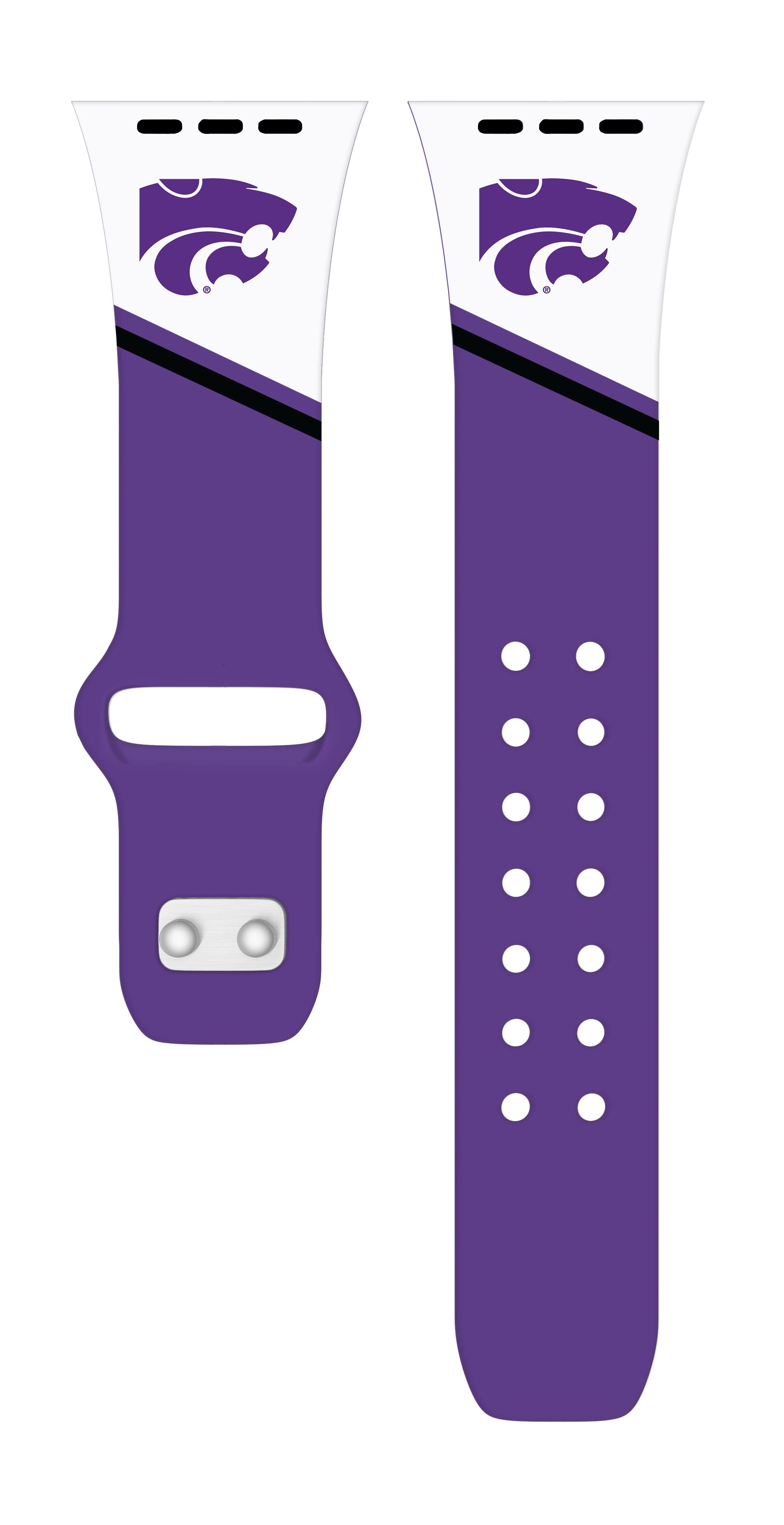 Kansas State Wildcats HD Apple Watch Band 26