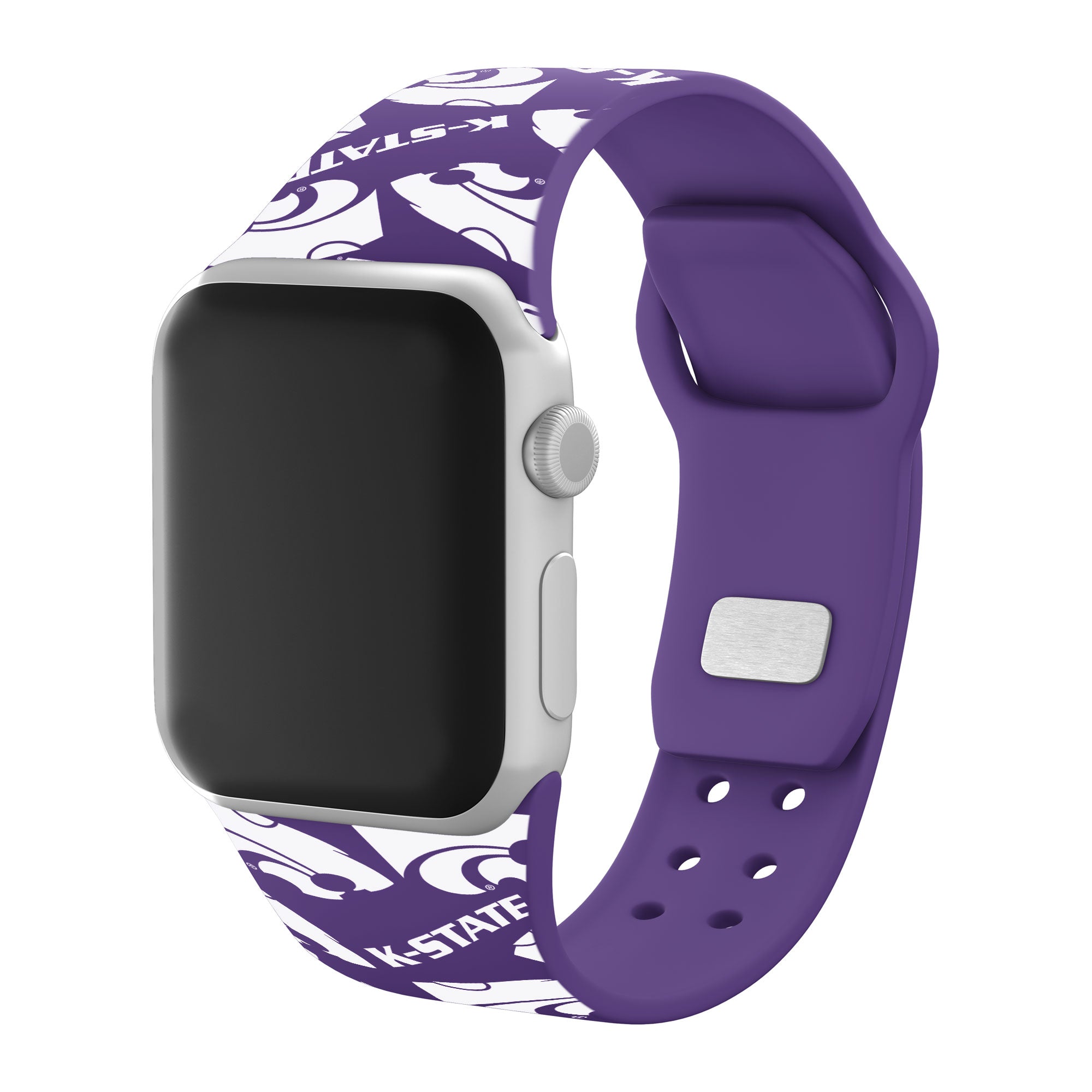 Kansas State Wildcats HD Apple Watch Band 16