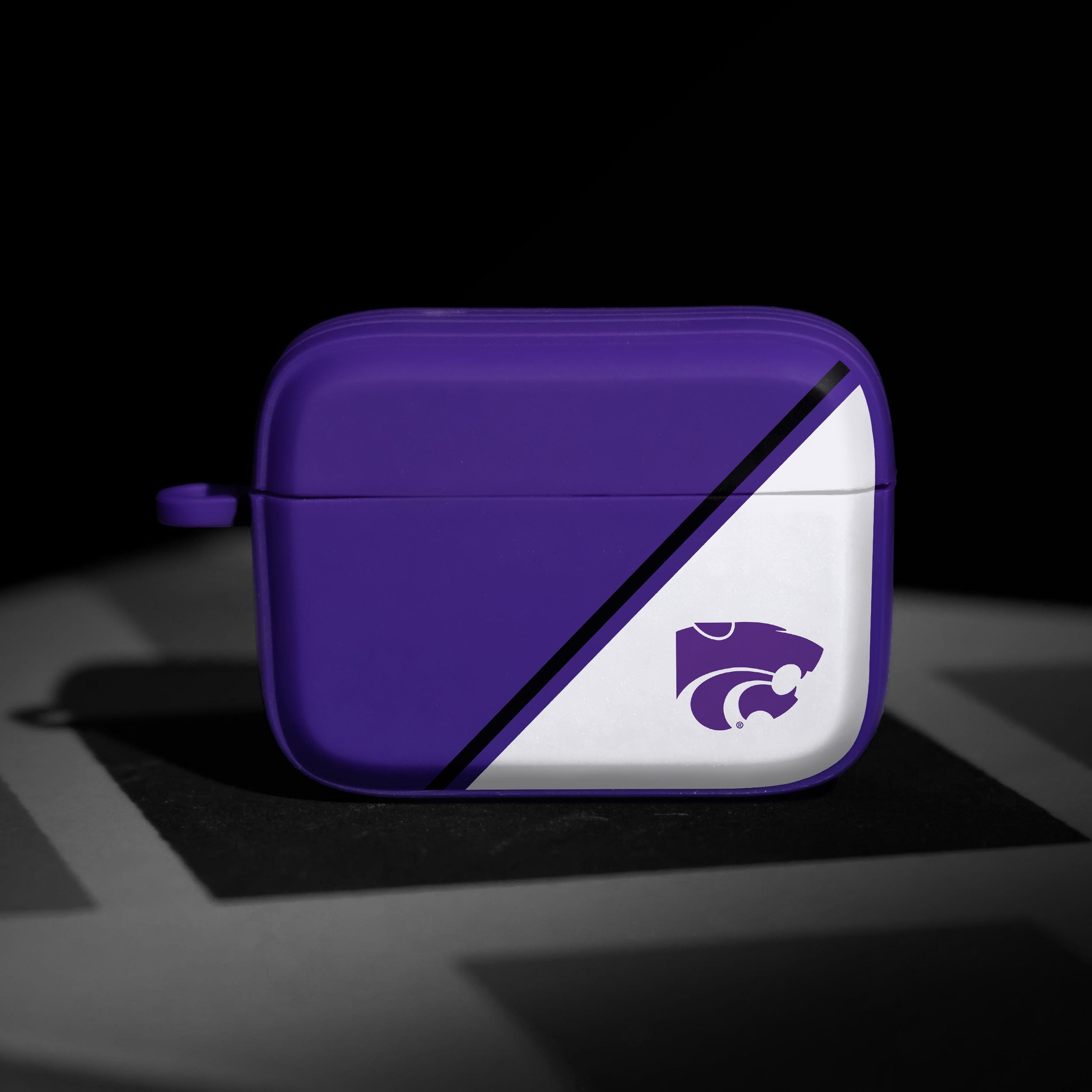 Kansas State Wildcats HDX Champion Series Apple AirPods Pro 1 & 2 Case Cover 3