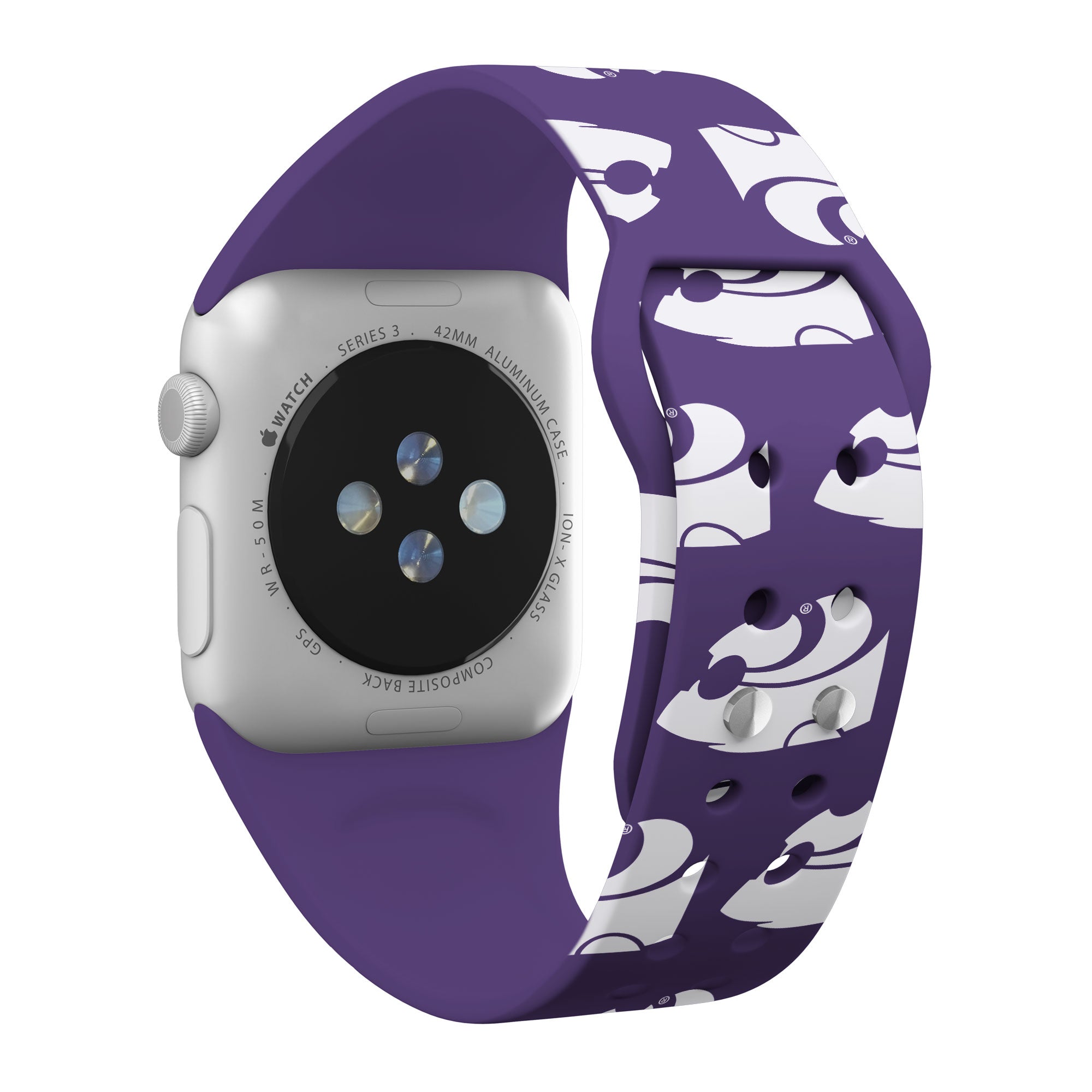 Kansas State Wildcats HD Apple Watch Band 11