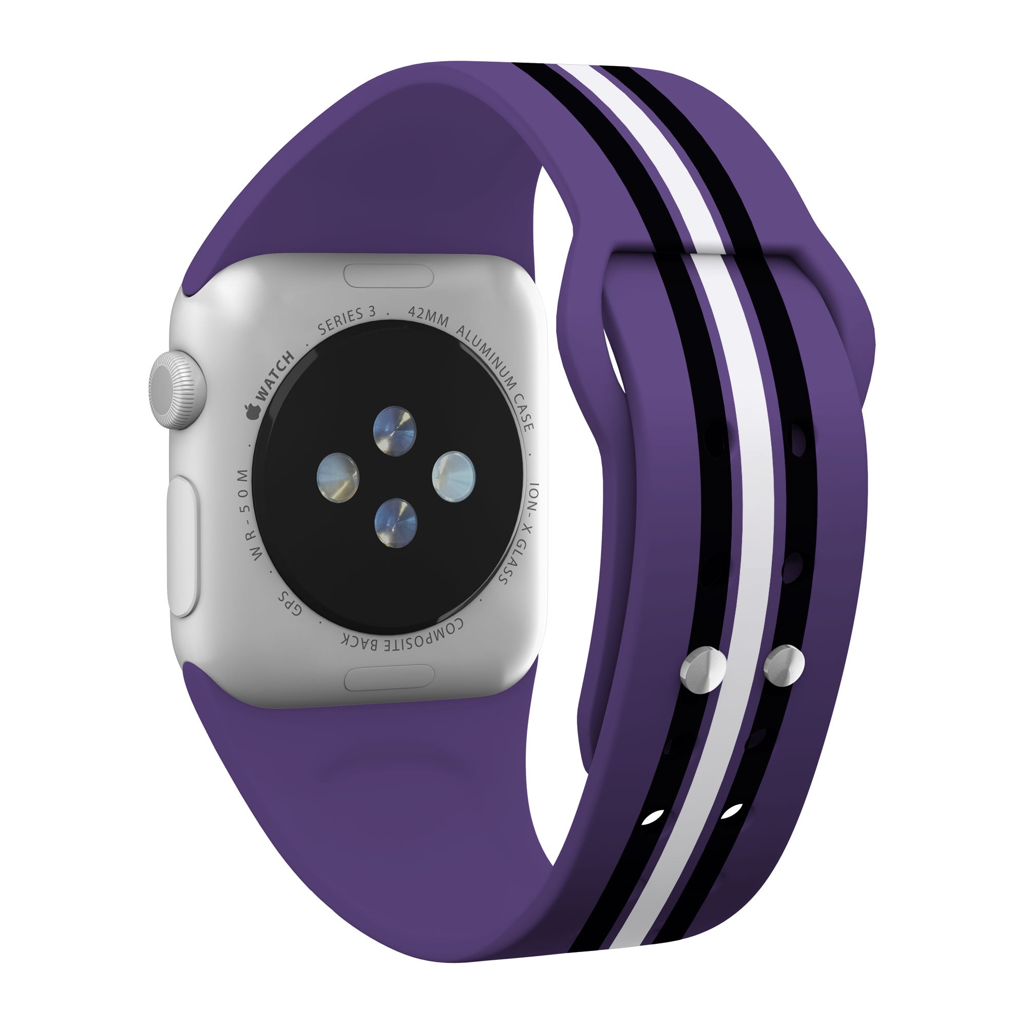Kansas State Wildcats HD Apple Watch Band 5