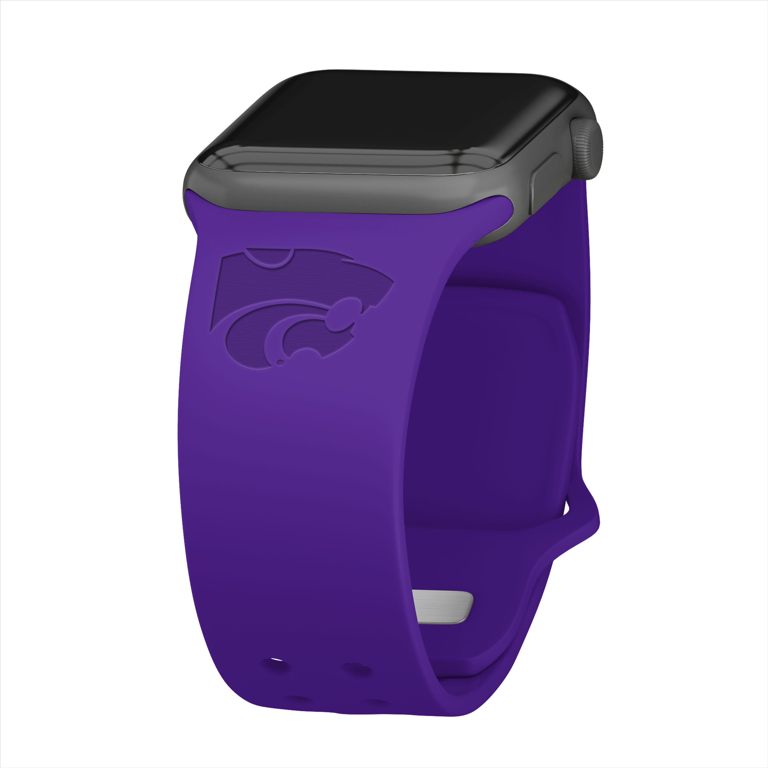 Kansas State Wildcats Engraved Apple Watch Band 1