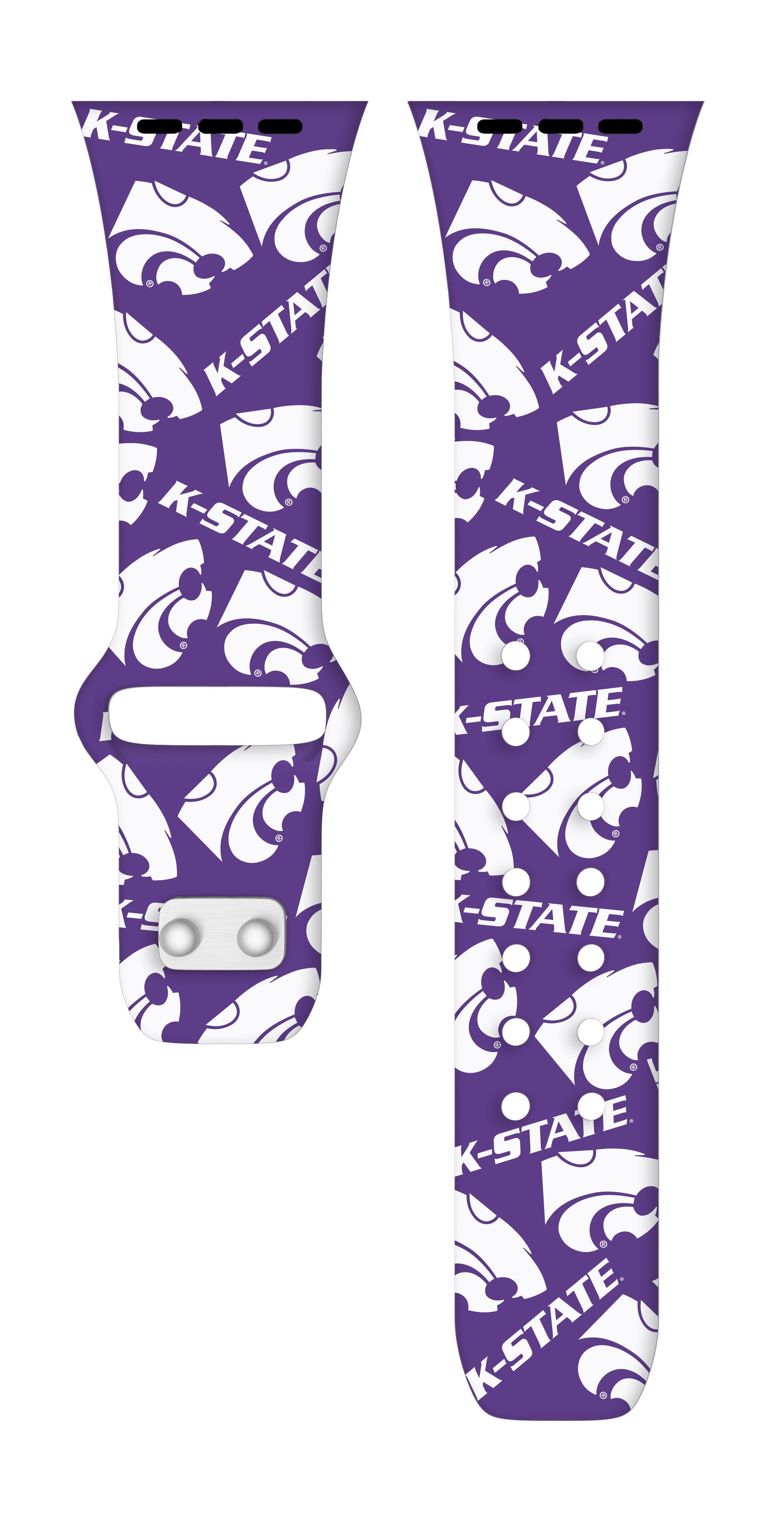 Kansas State Wildcats HD Apple Watch Band 18