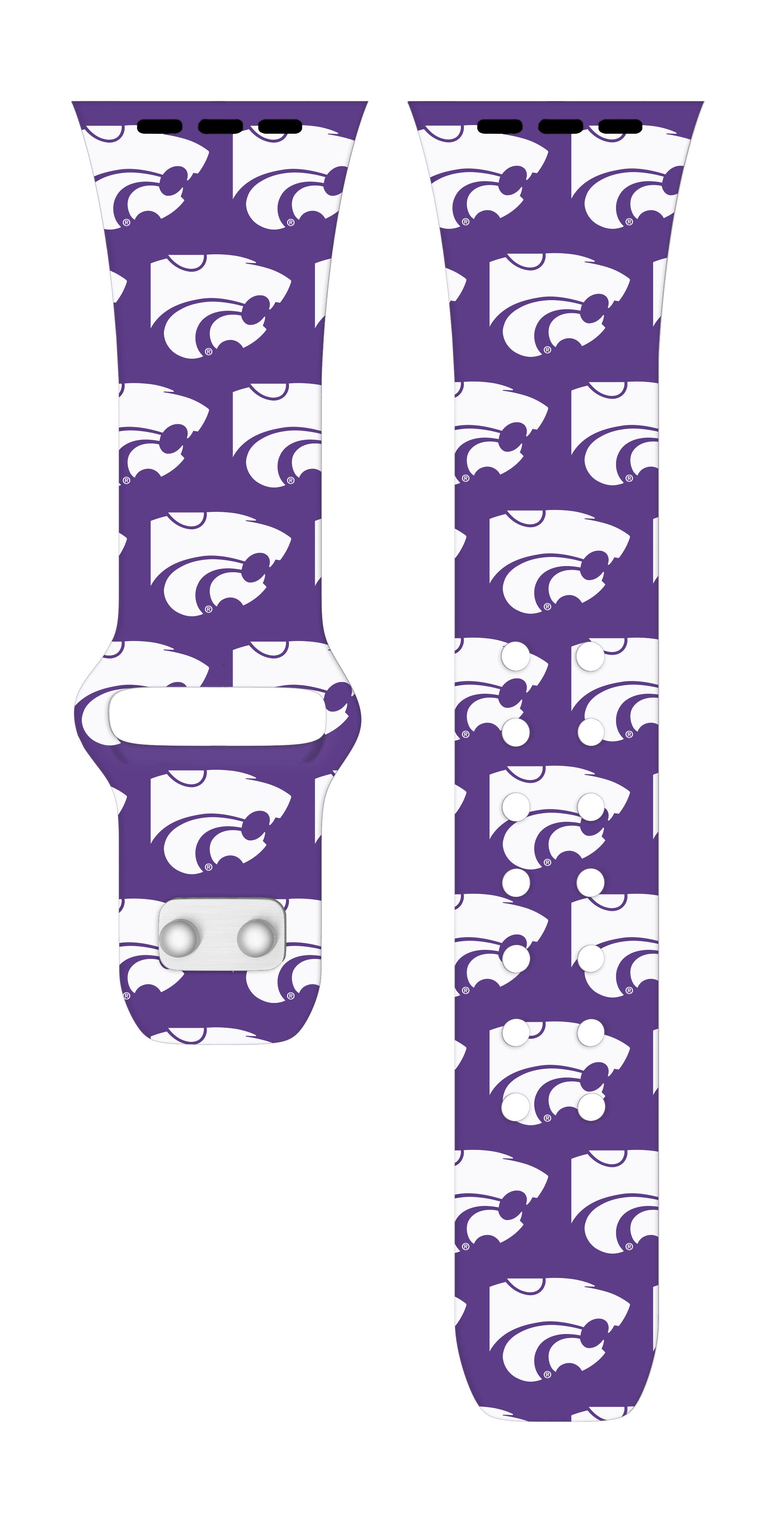 Kansas State Wildcats HD Apple Watch Band 12