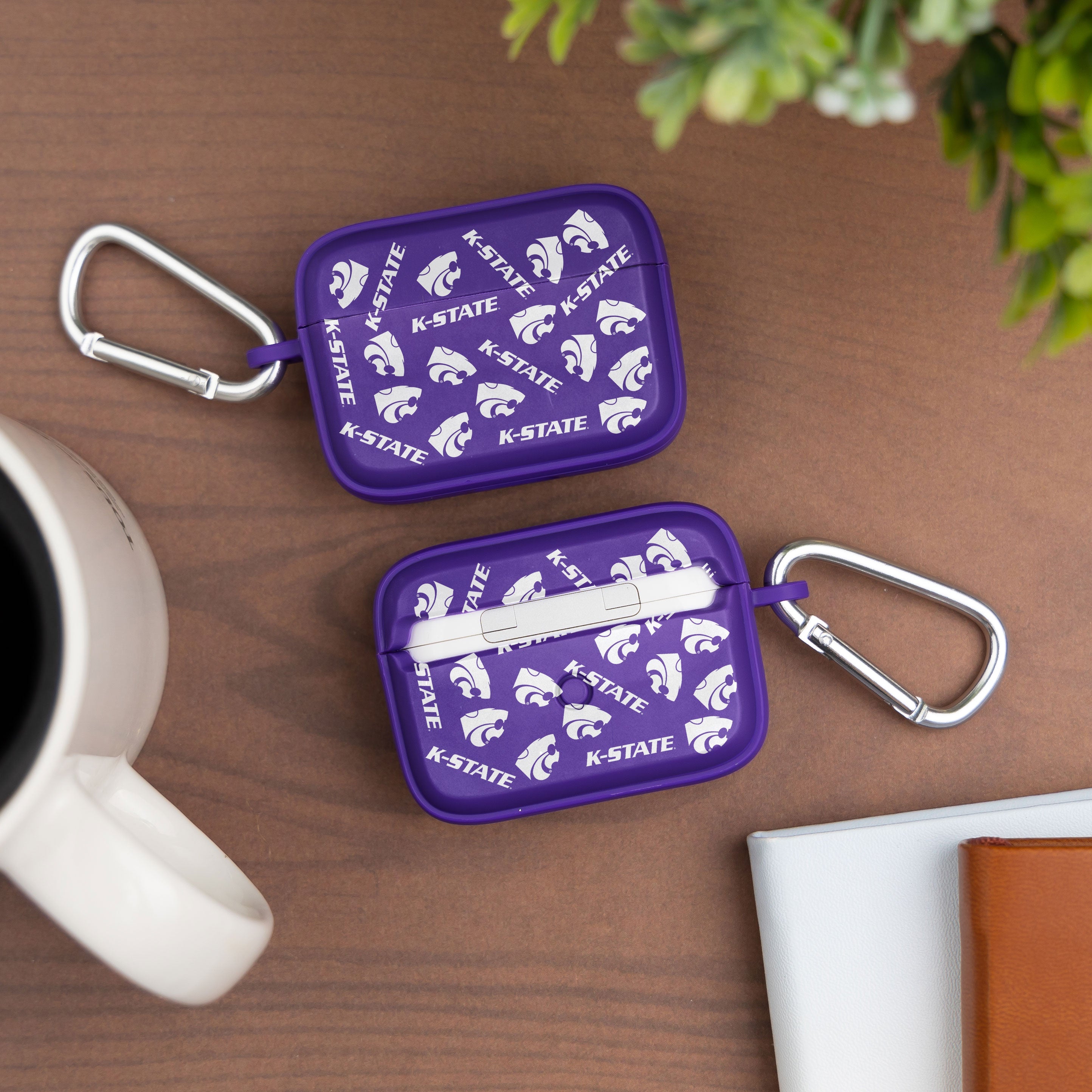 Kansas State Wildcats HDX Apple Airpods Pro 1 & 2 Case Cover 15
