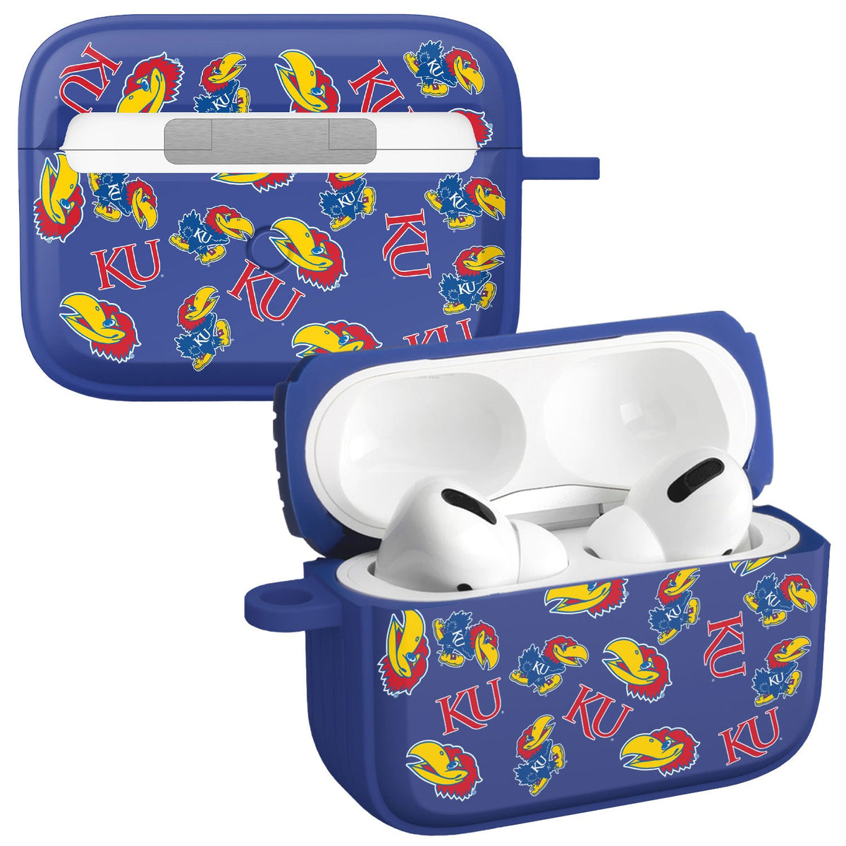 Kansas Jayhawks HDX AirPods Pro 1 & 2 Case Cover | Affinity Bands 6