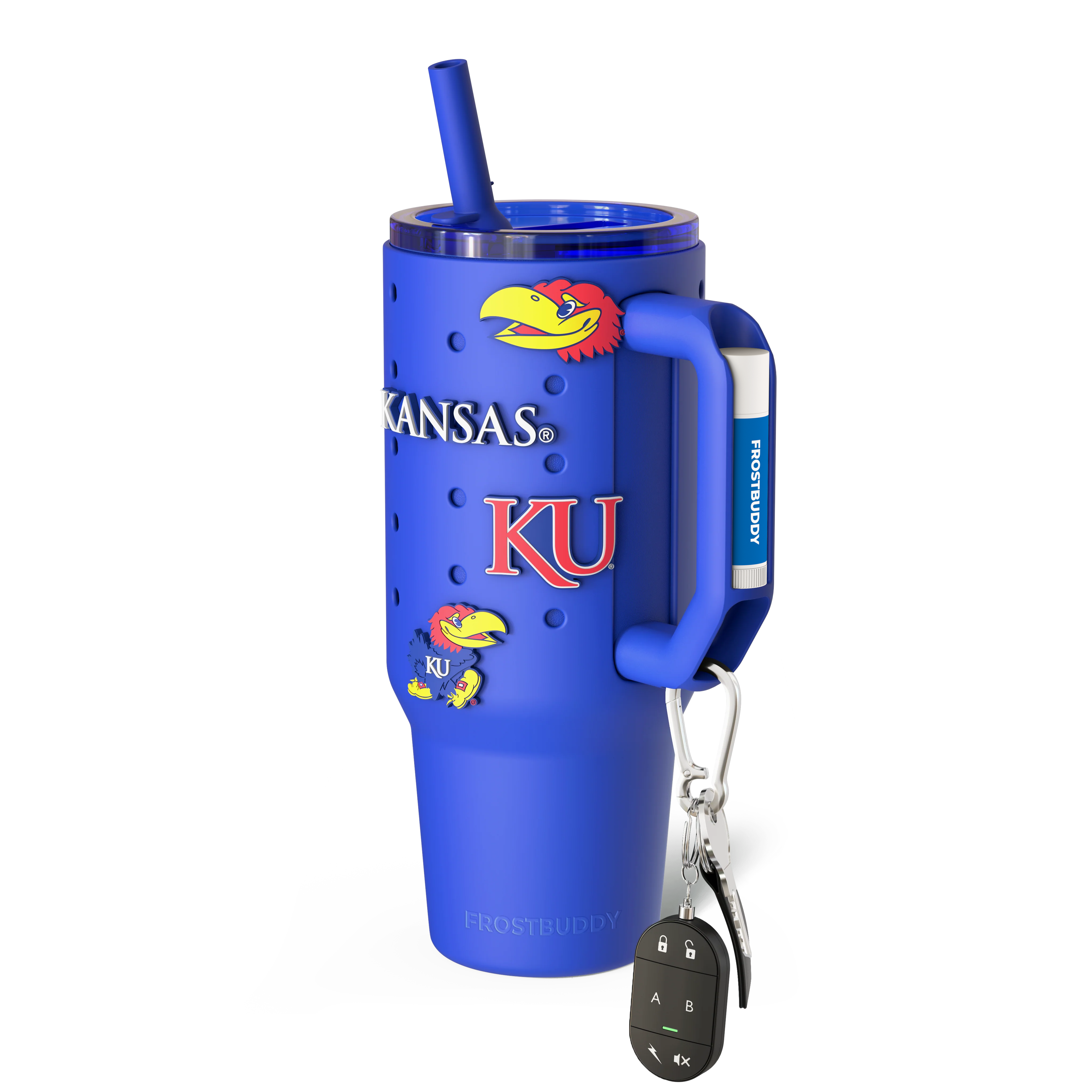 Thicc Buddy 40oz | Kansas Jayhawks | Skin + Budz Bundle | Frost Buddy 1