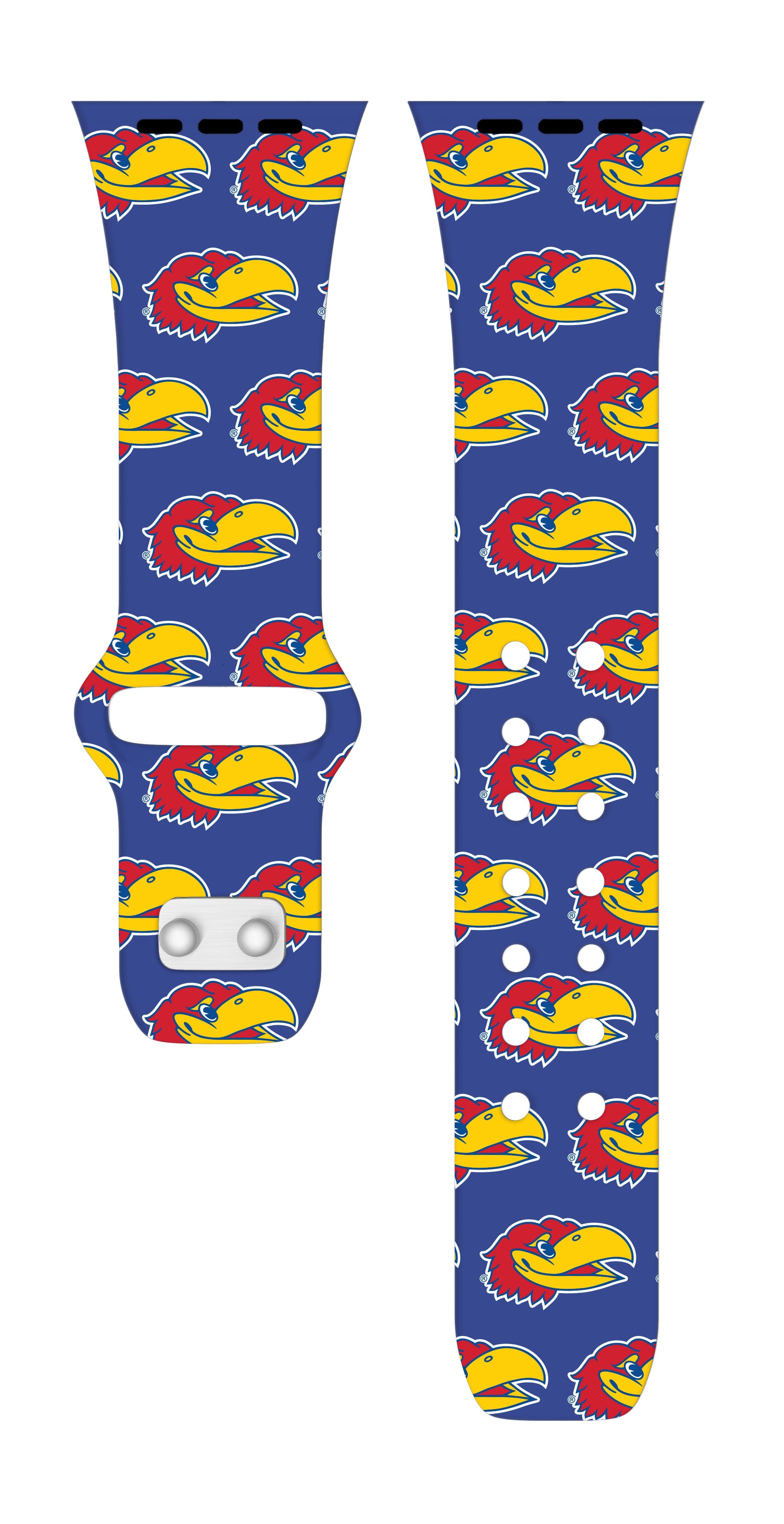 Kansas Jayhawks HD Apple Watch Band 12