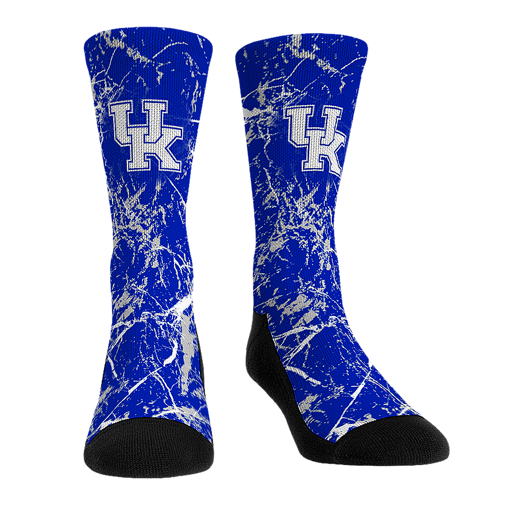 Kentucky Wildcats - Cracked Marble | Rock 'Em Socks